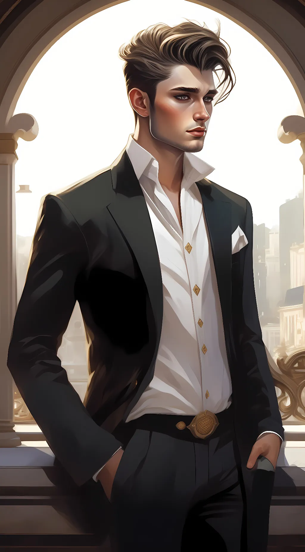 ai character: Serian background