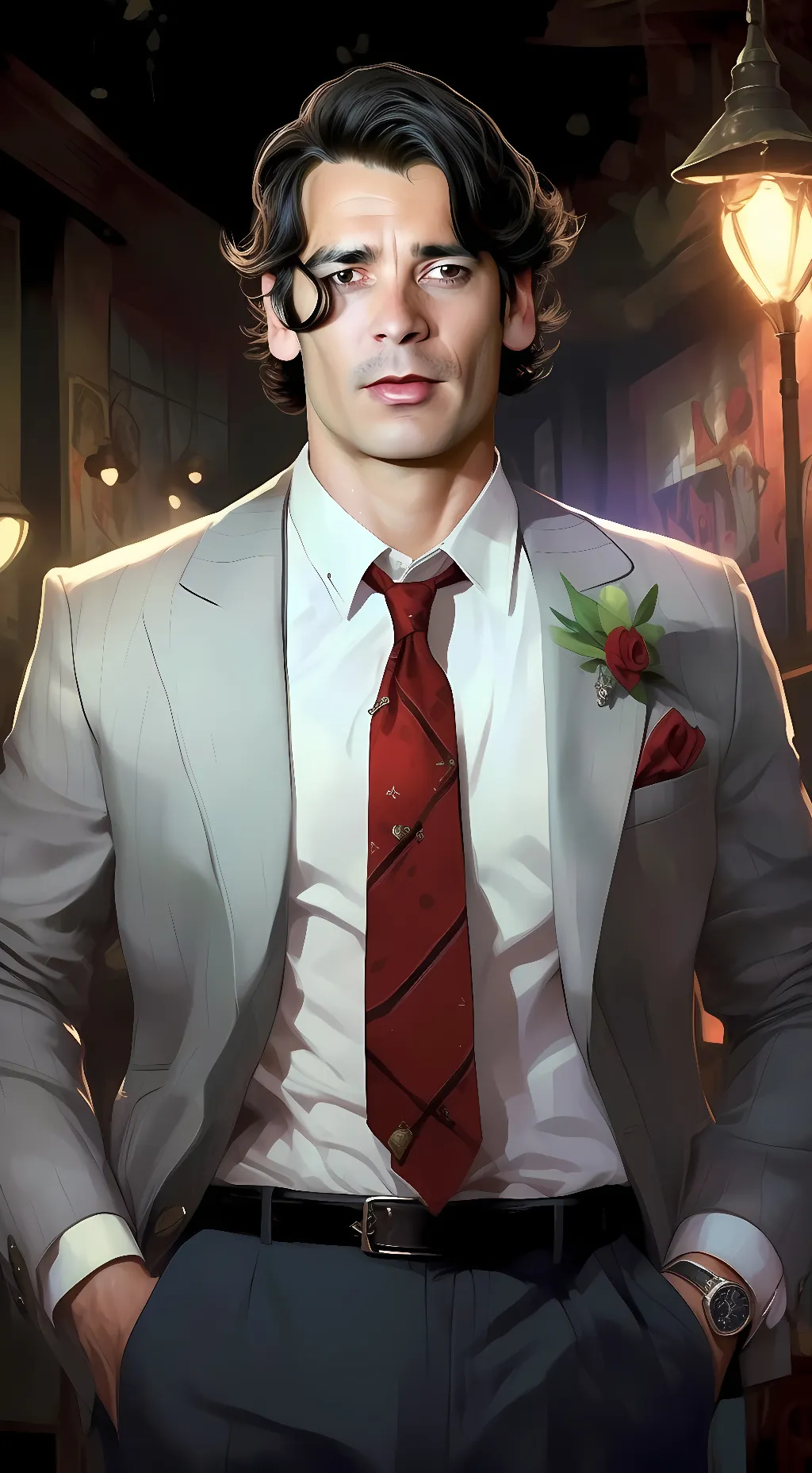 ai character: Christian  background