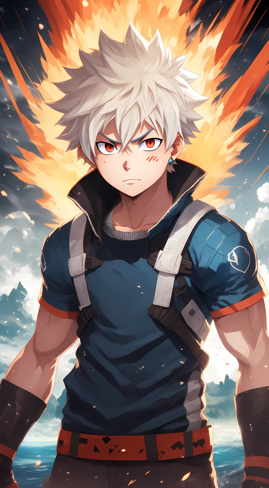 ai character: bakugo background