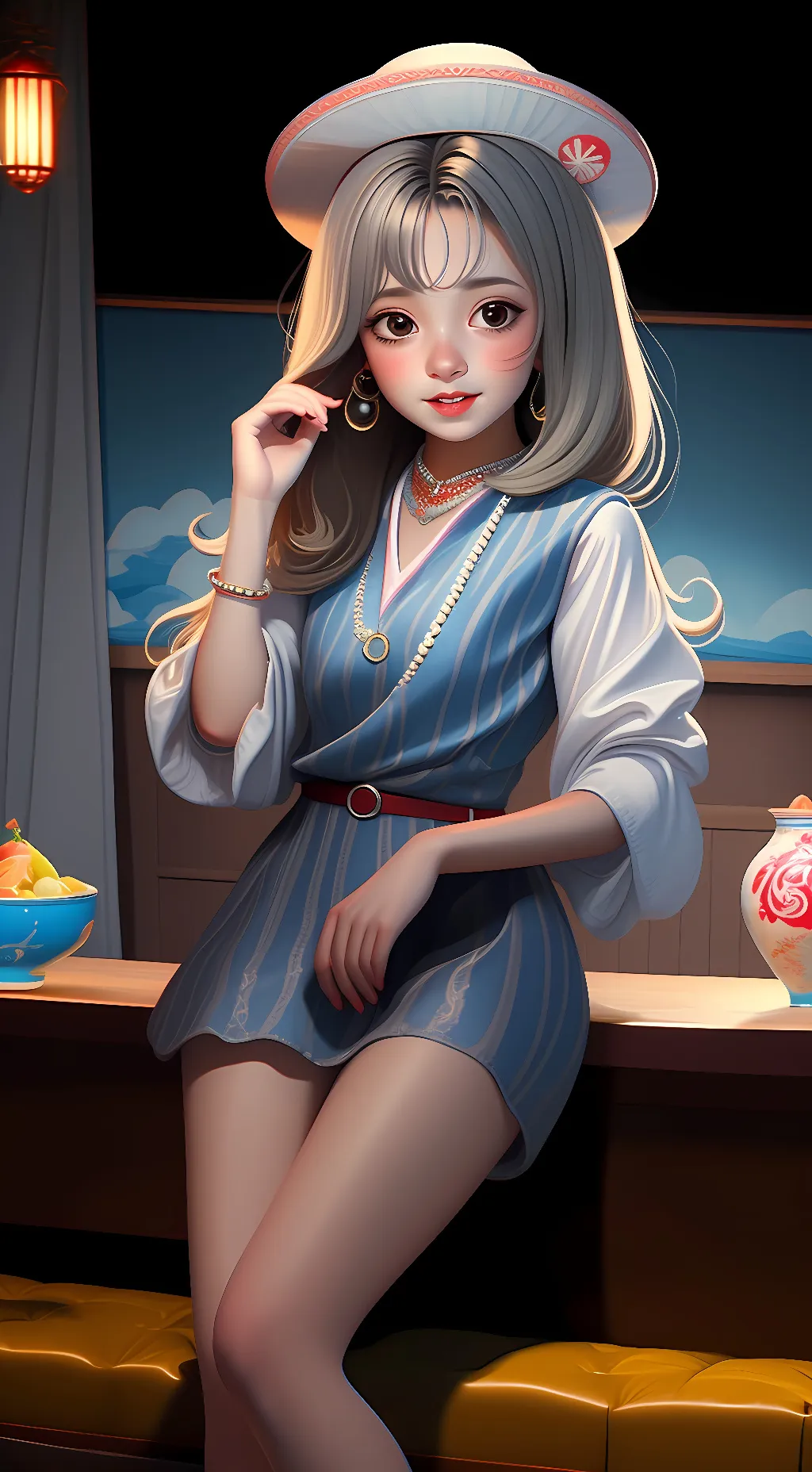 ai character: Sophia Mason background