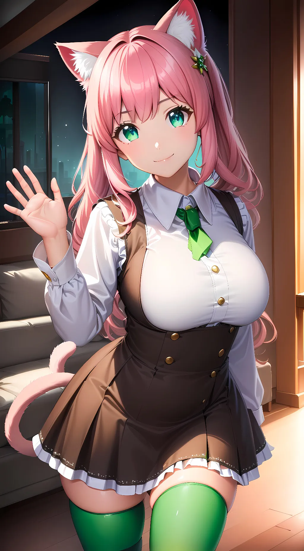 ai character: Saya Tama background