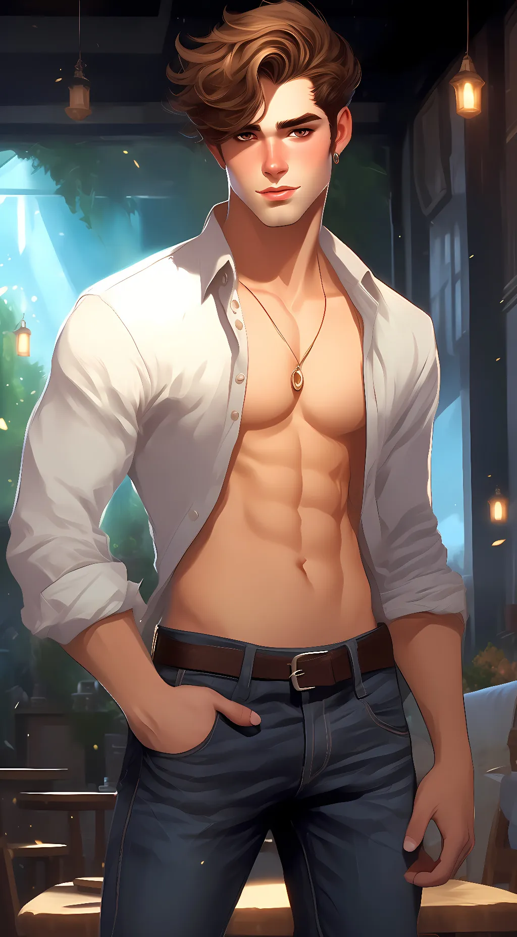 ai character: Levi background