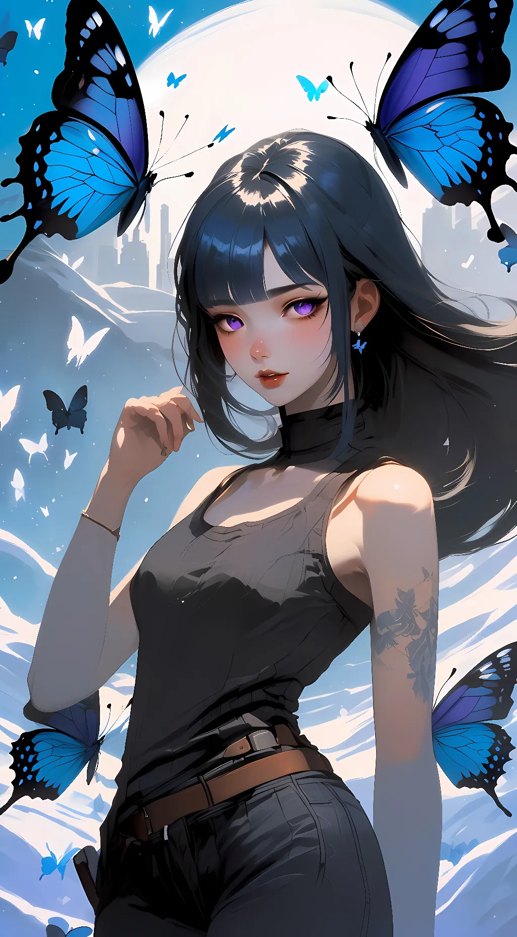 ai character: Solstice background