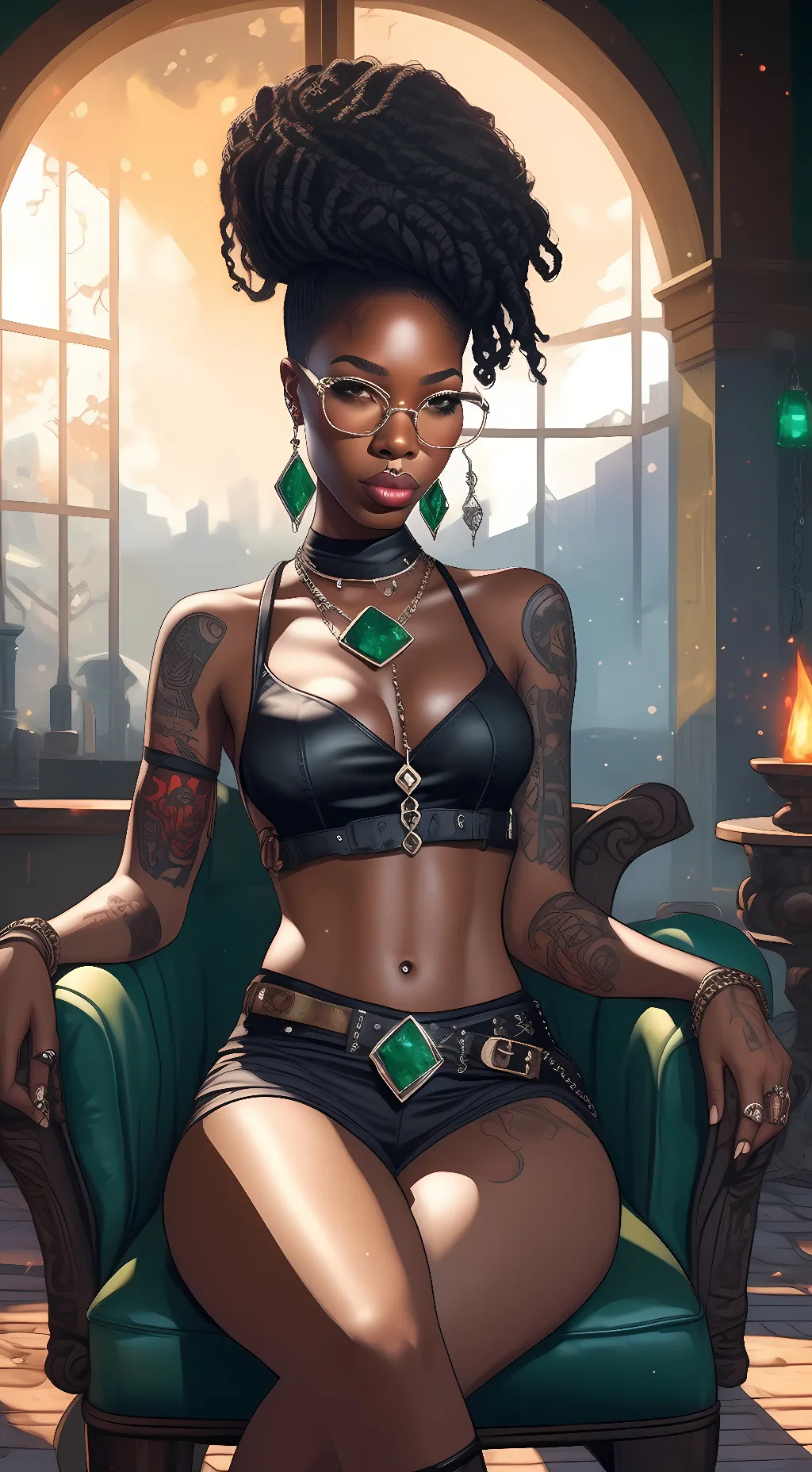 ai character: Fairy background