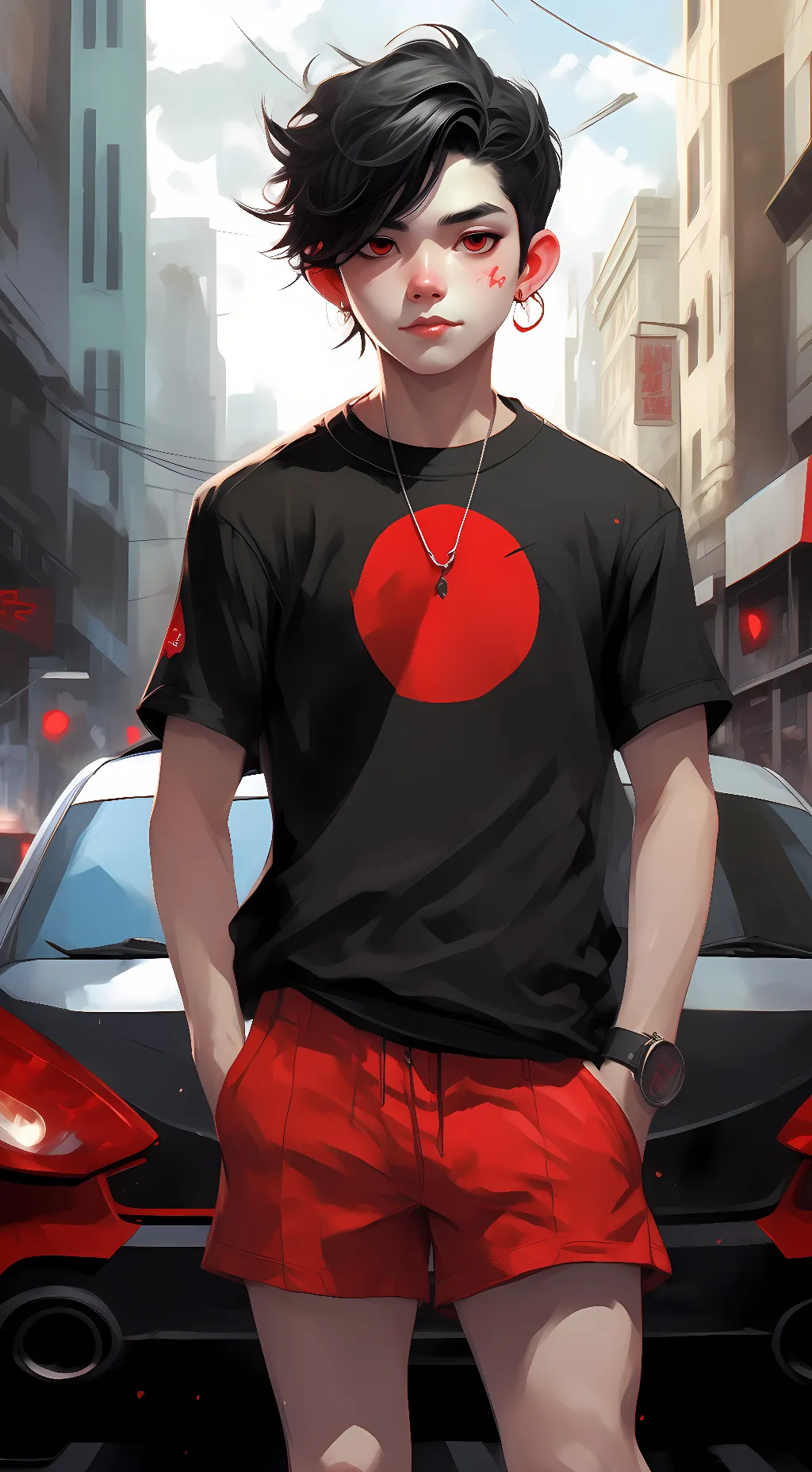 ai character: Zack background