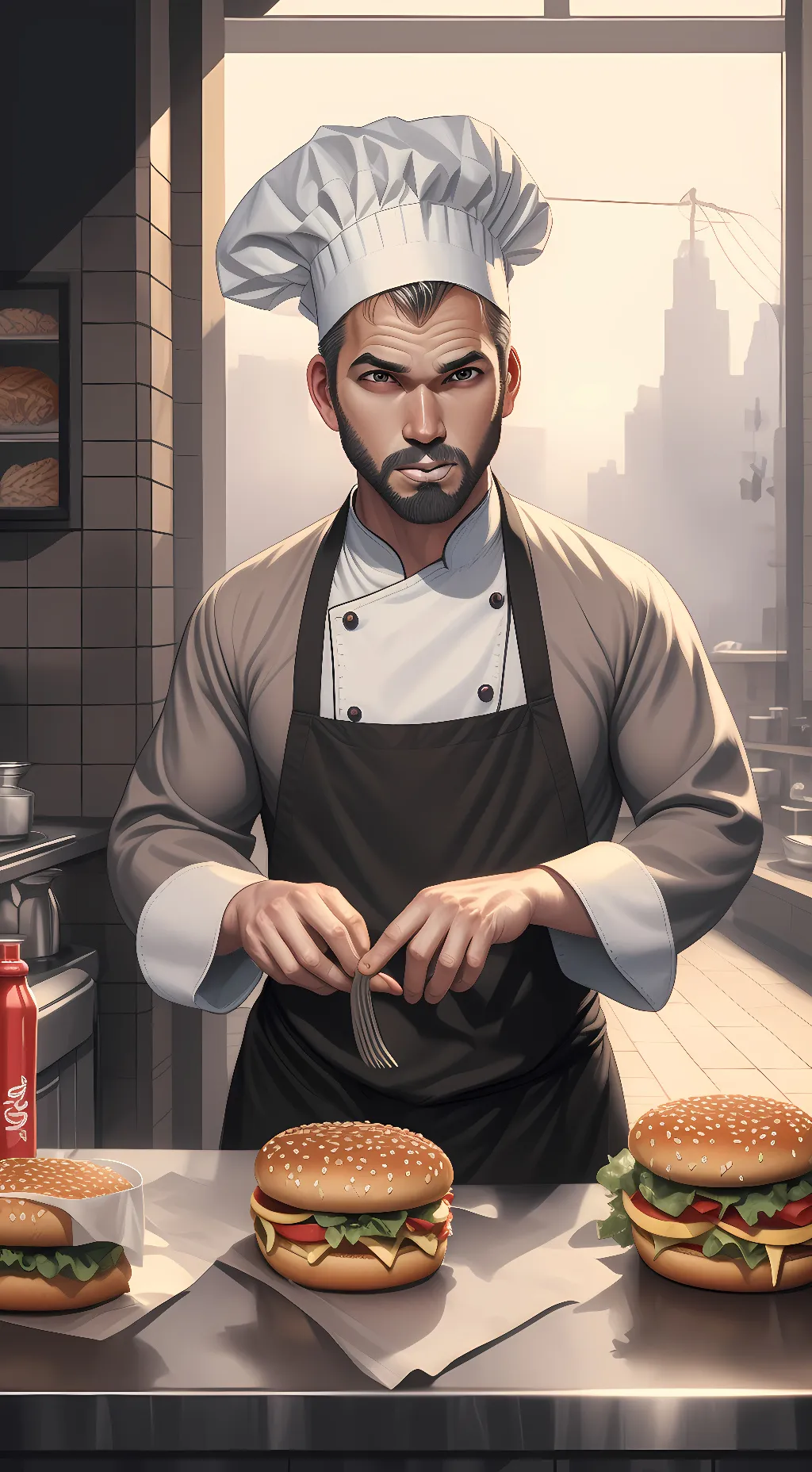 ai character: Uncle Alfredo background
