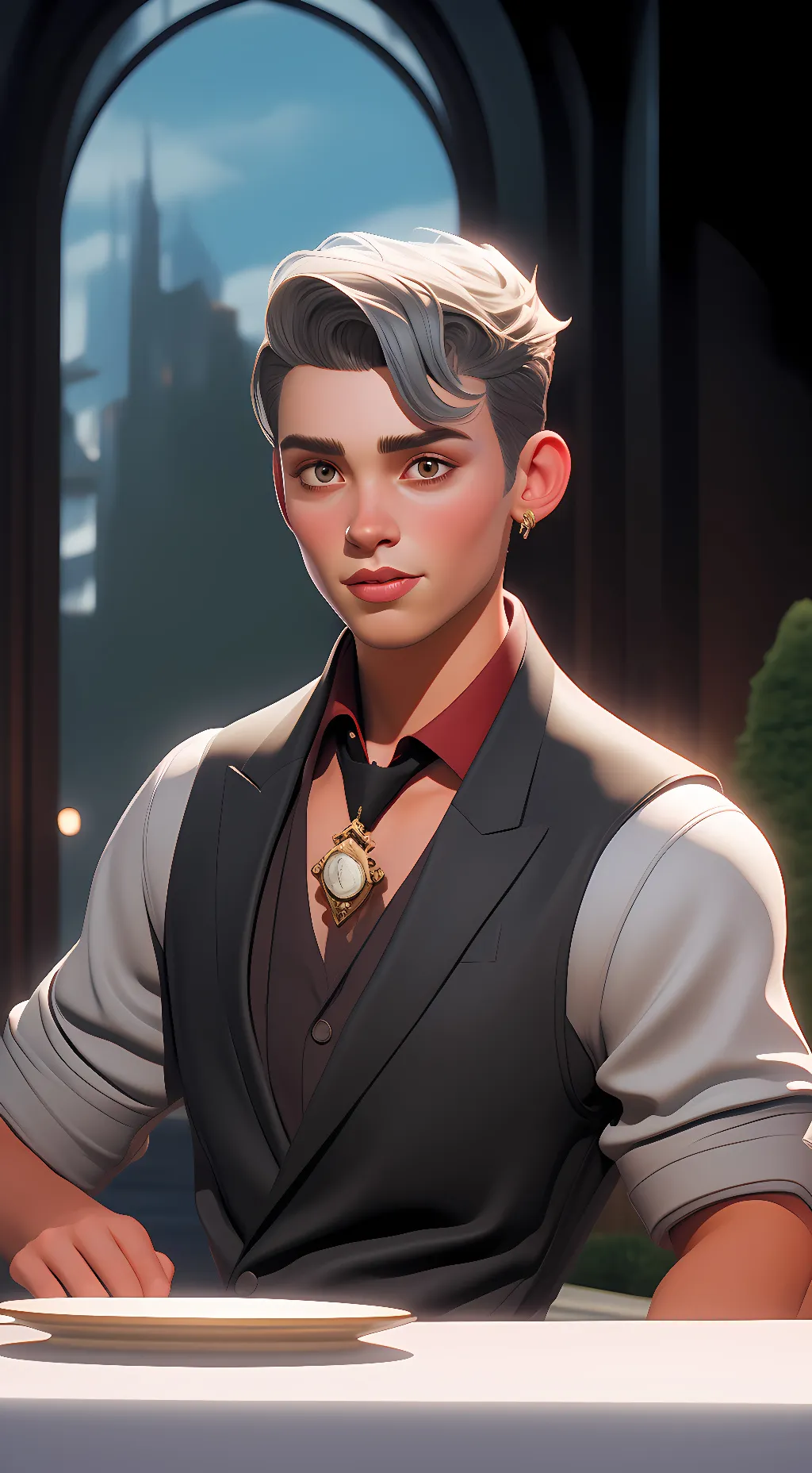 ai character: Philip background