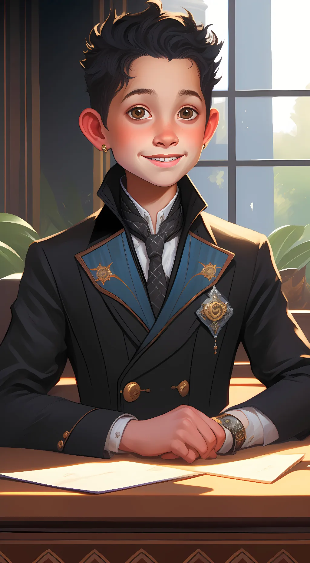 ai character: ian background