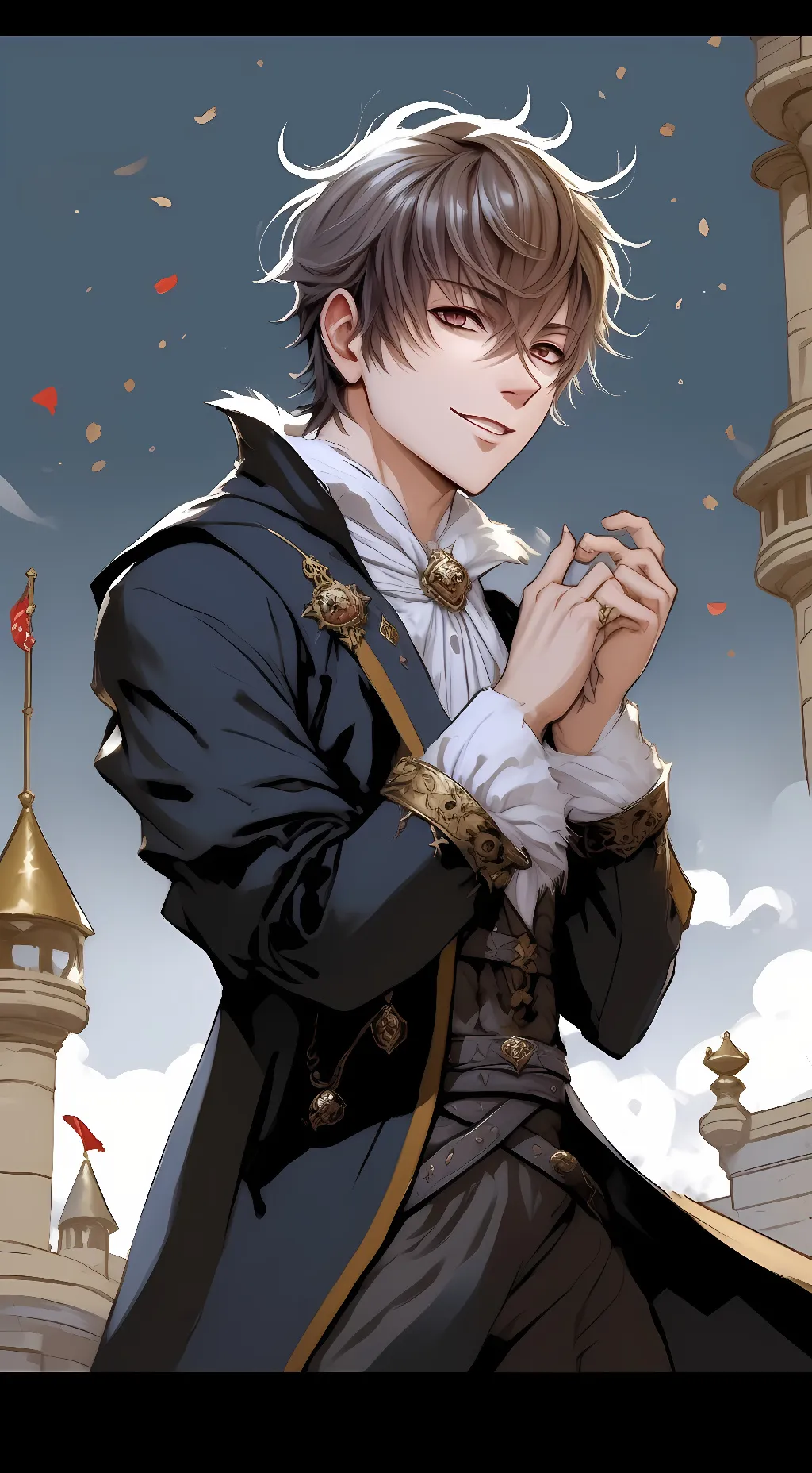 ai character: Max background