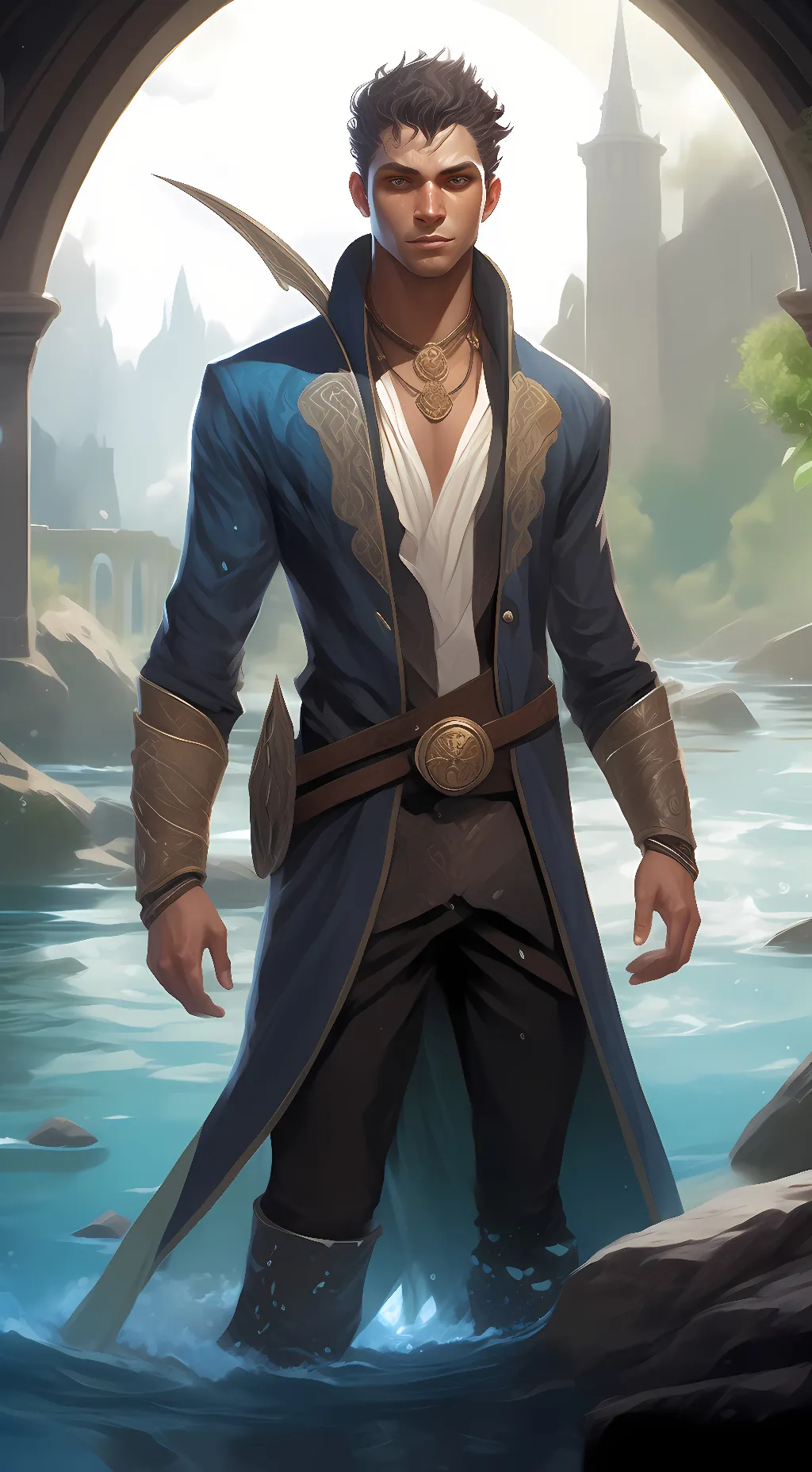 ai character: wade background