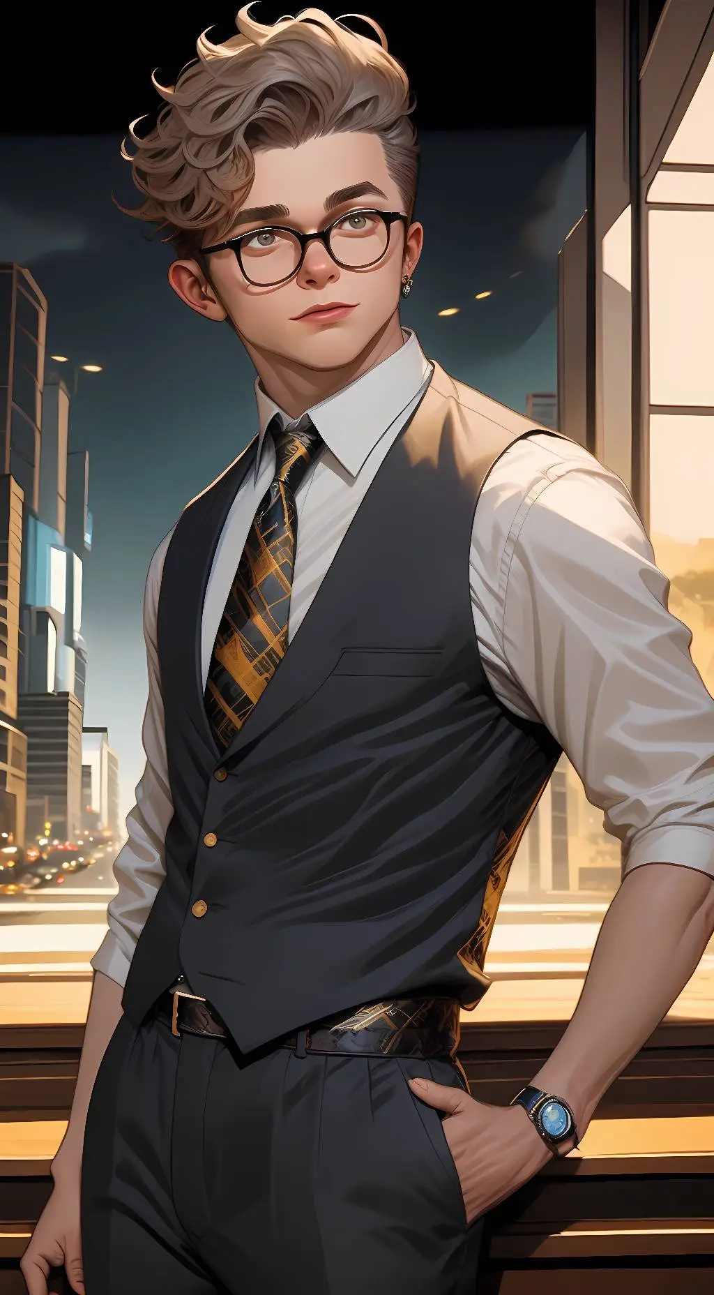 ai character: CG5 background