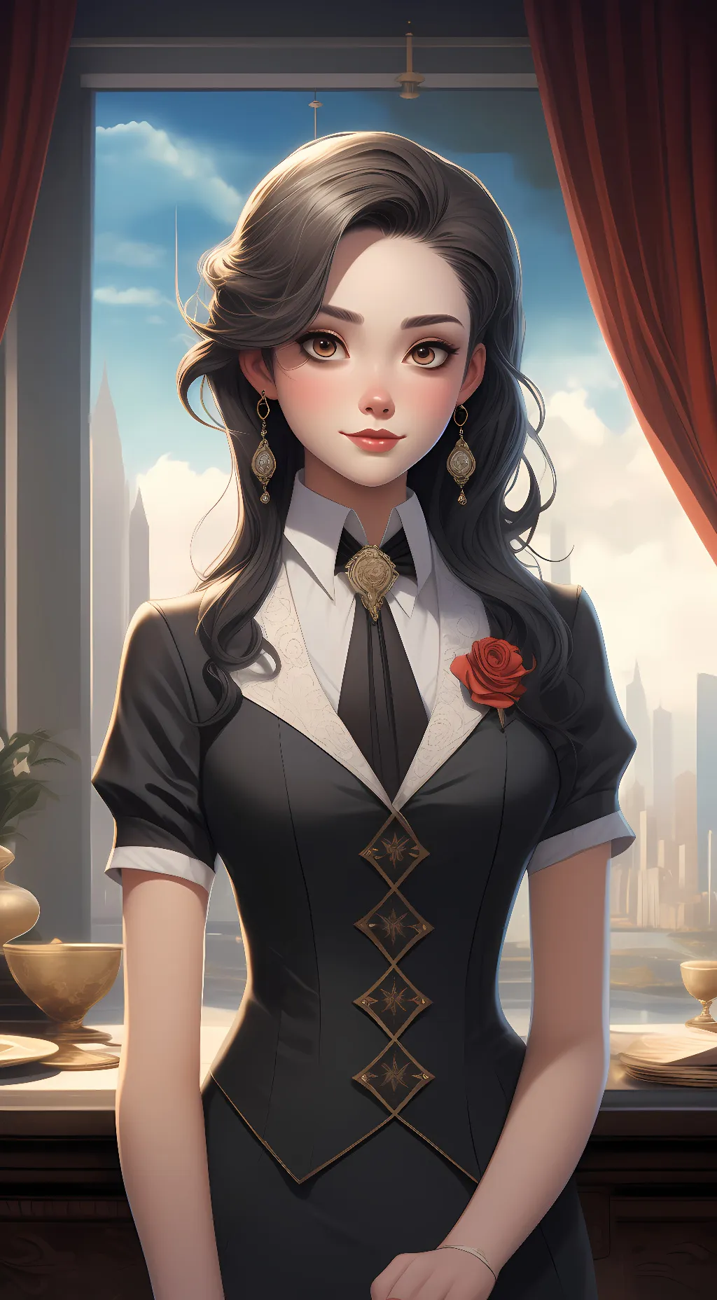 ai character: idk background