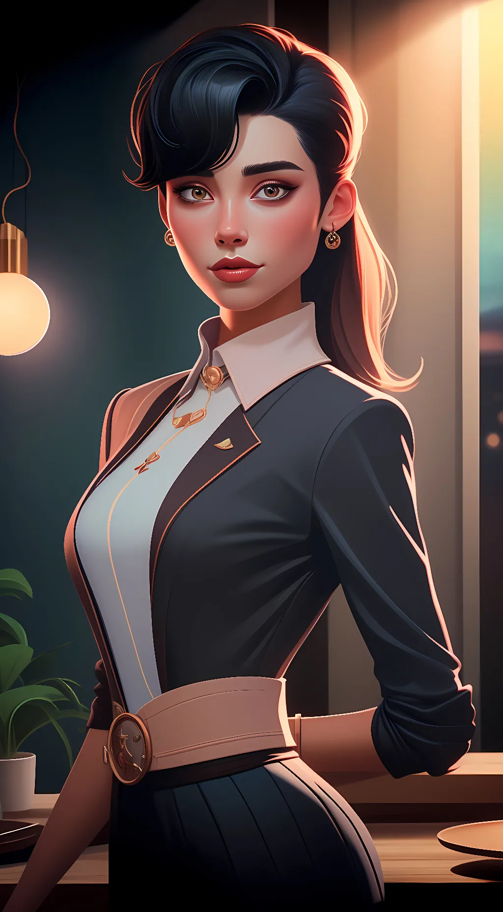 ai character: Nova William background