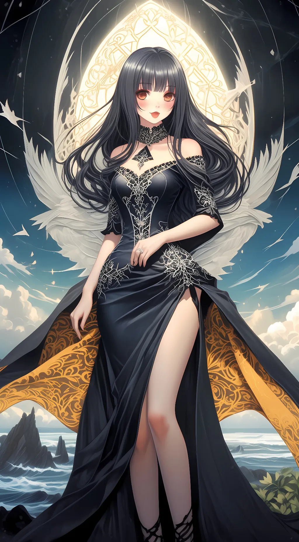 ai character: Allie background