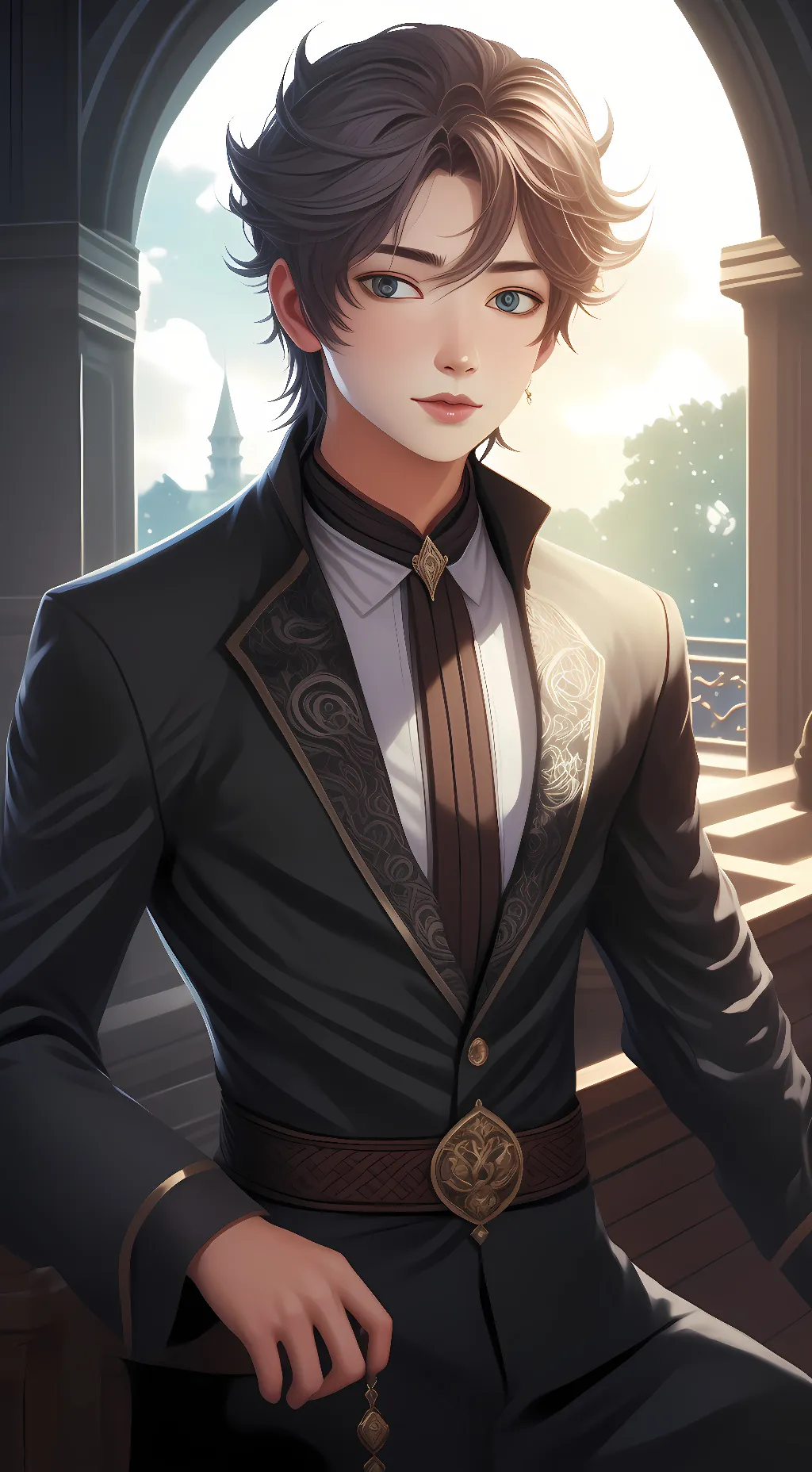 ai character: Alex background