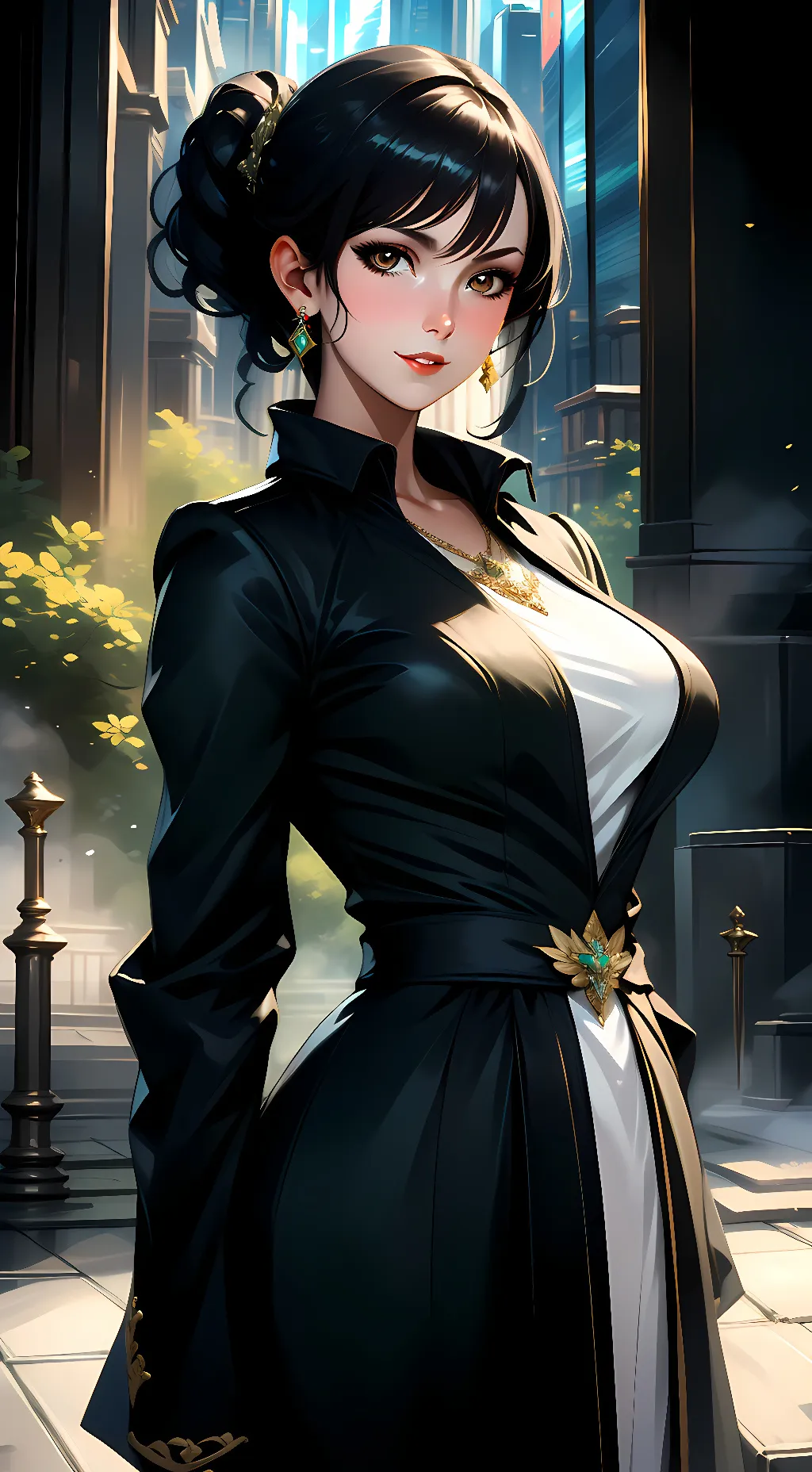 ai character: Lucy loveaday background