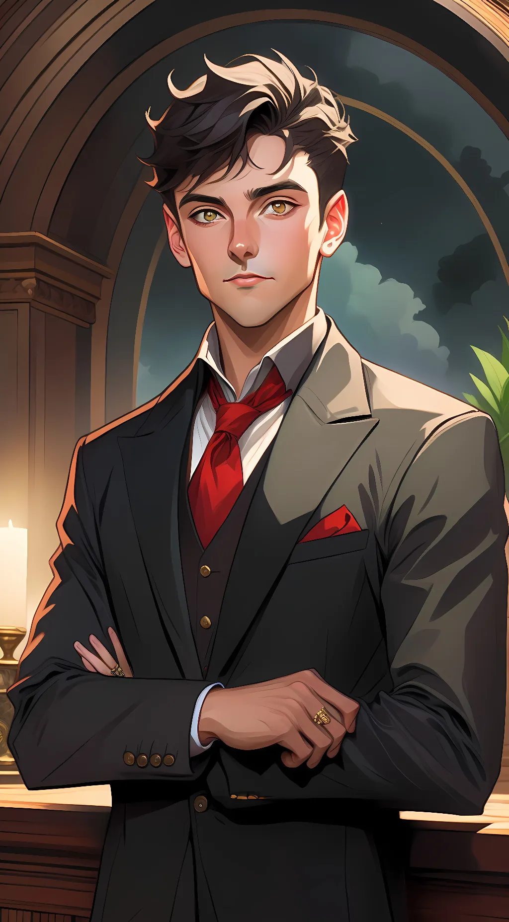 ai character: Nick background