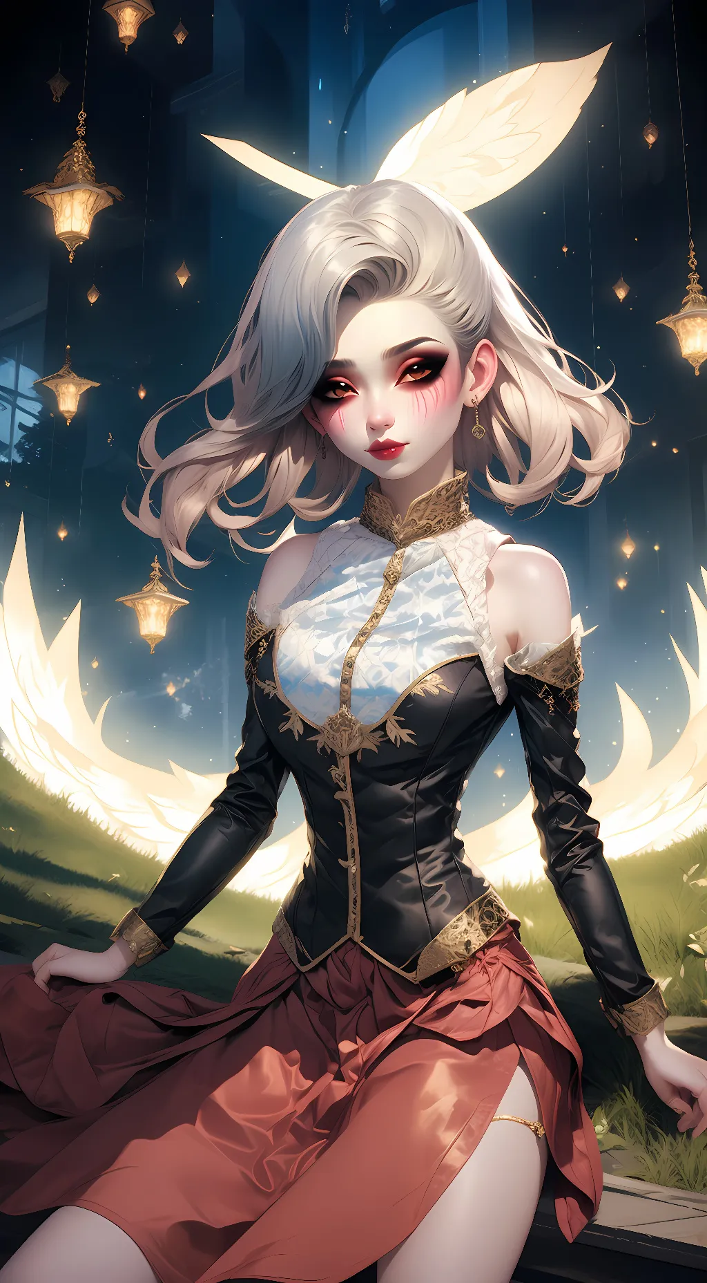 ai character: lok background