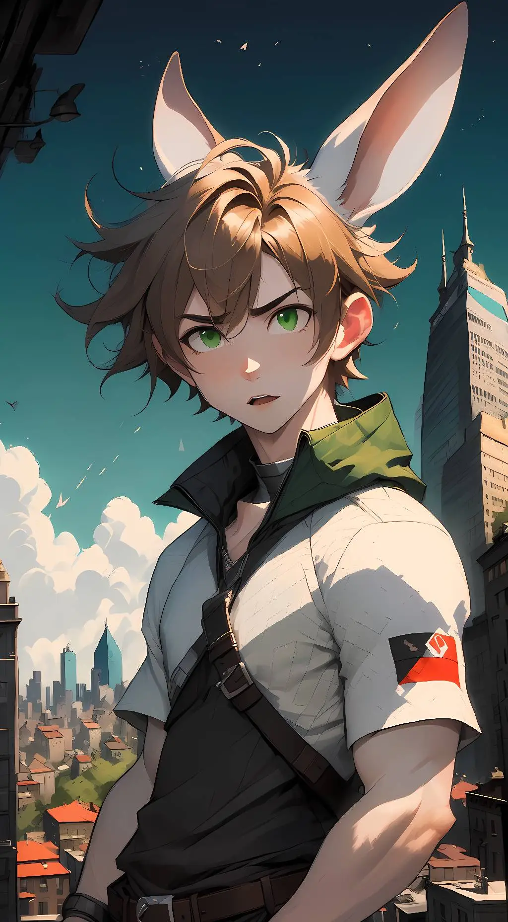 ai character: SuNagi background