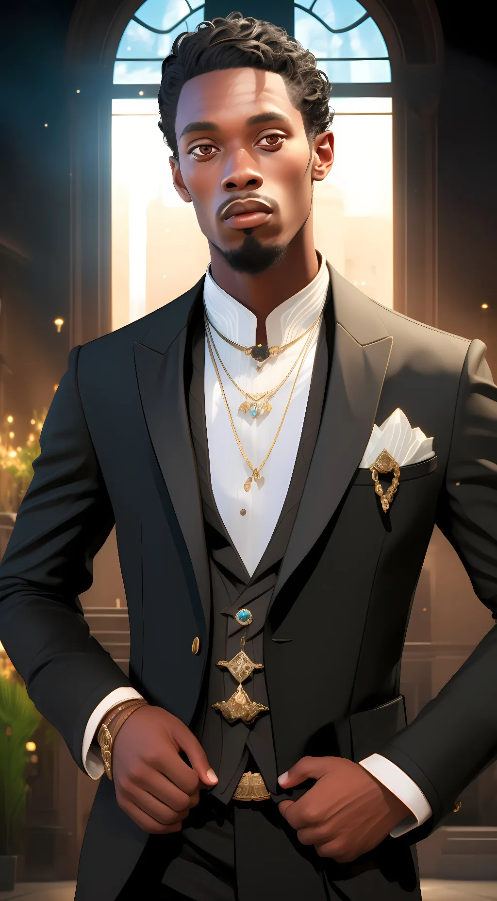 ai character: domingo background