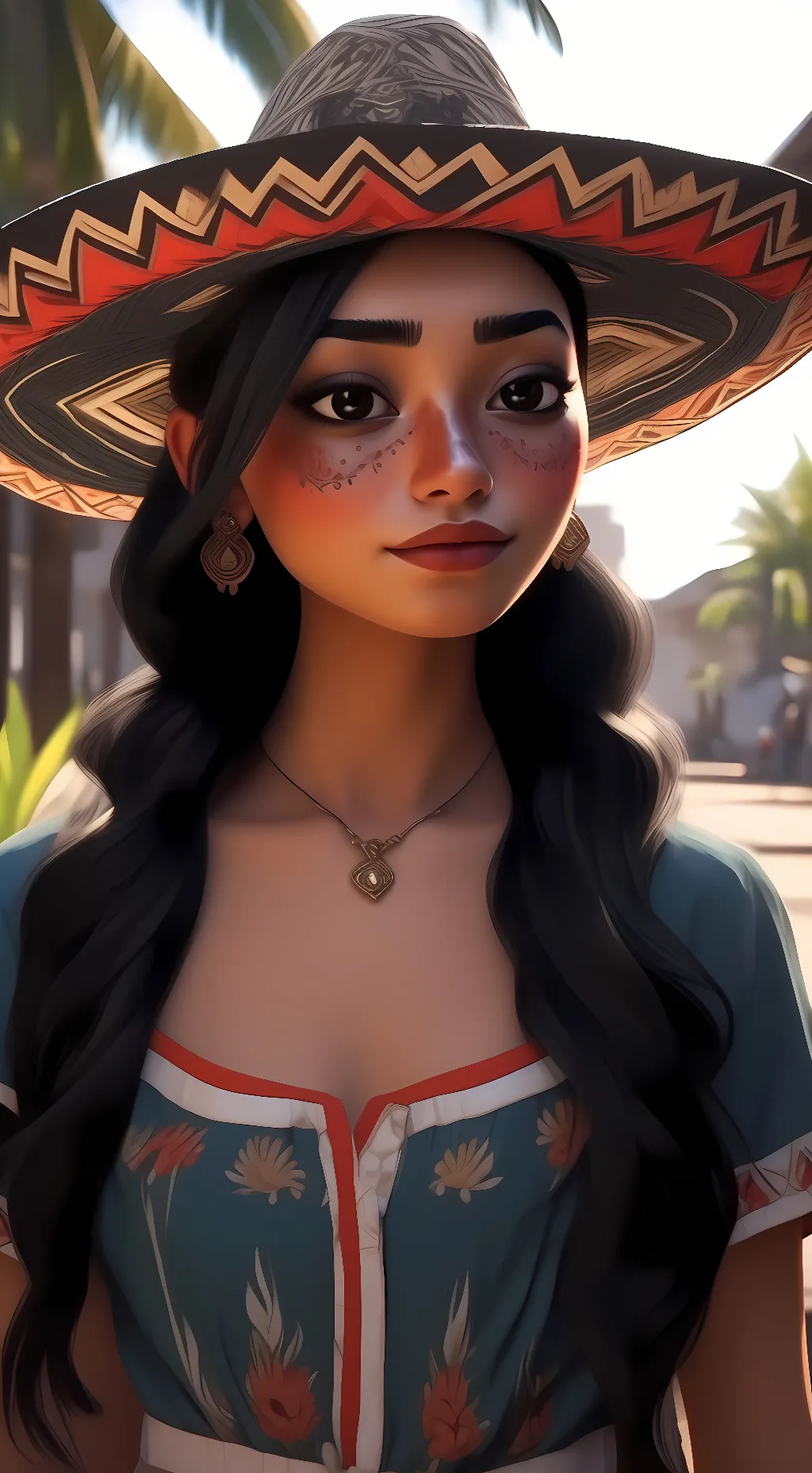 ai character: Isabela Guzman  background