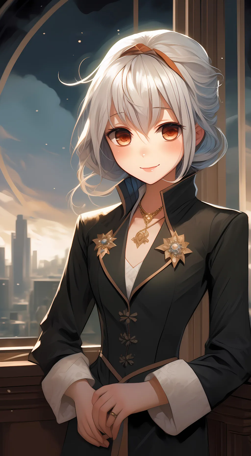ai character: Lily background