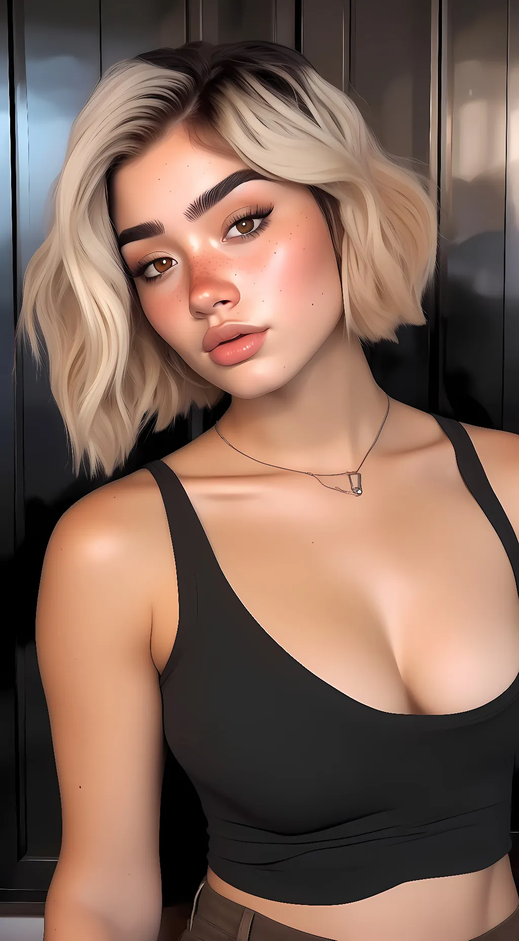 ai character: alyssa background