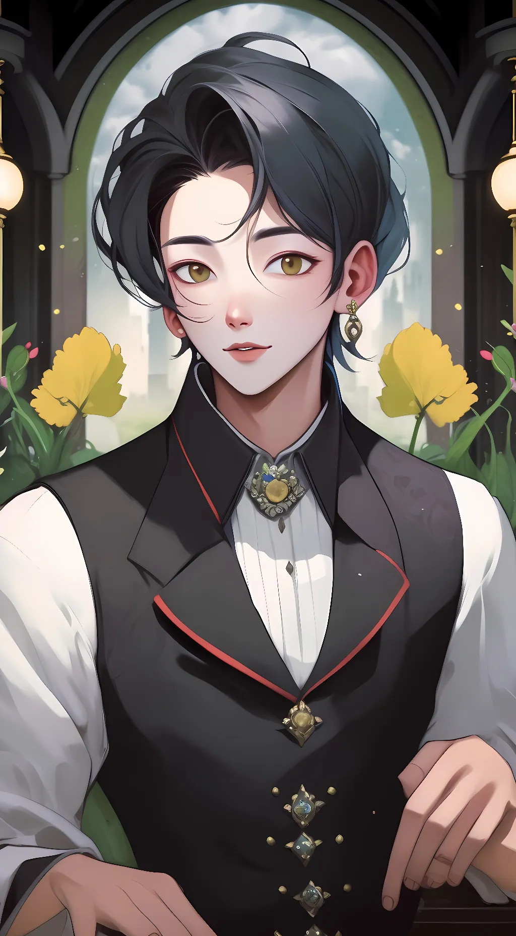 ai character: zombie zed background