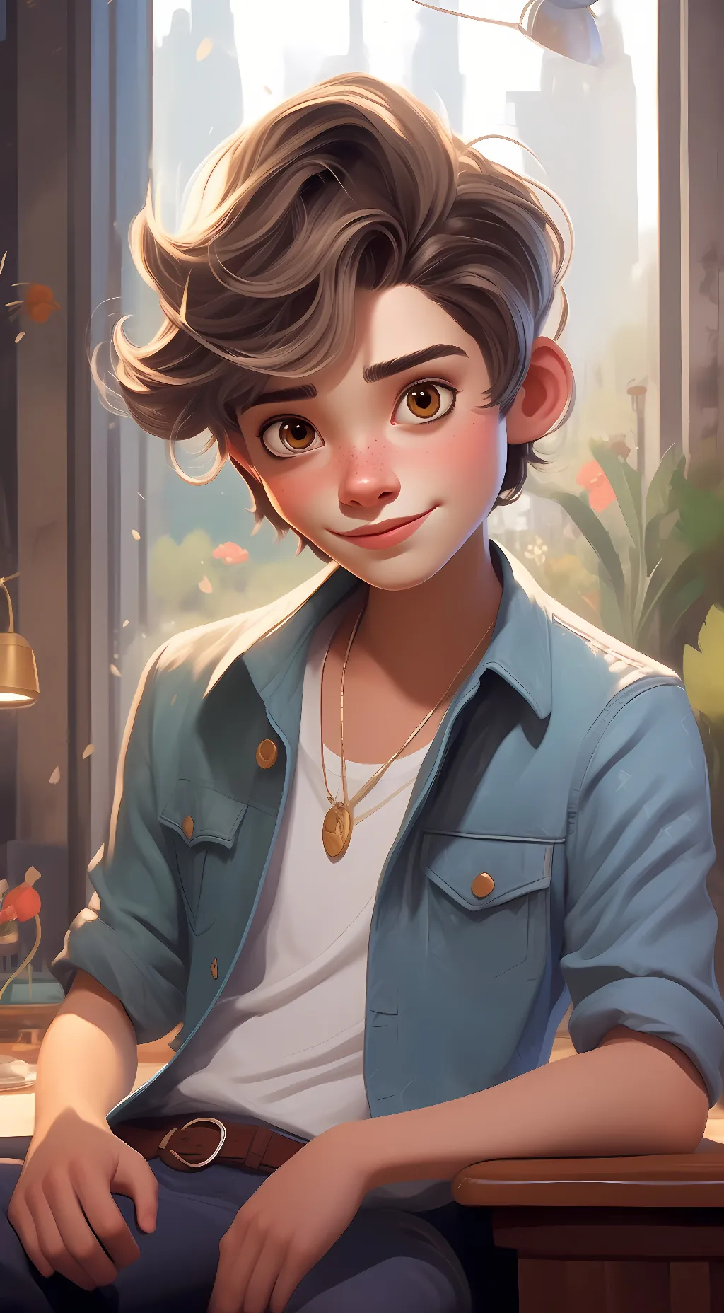 ai character: Alex background