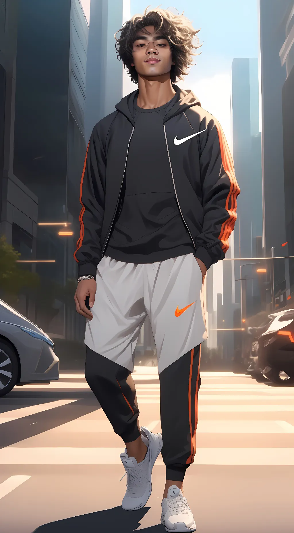 ai character: Dd Osama background