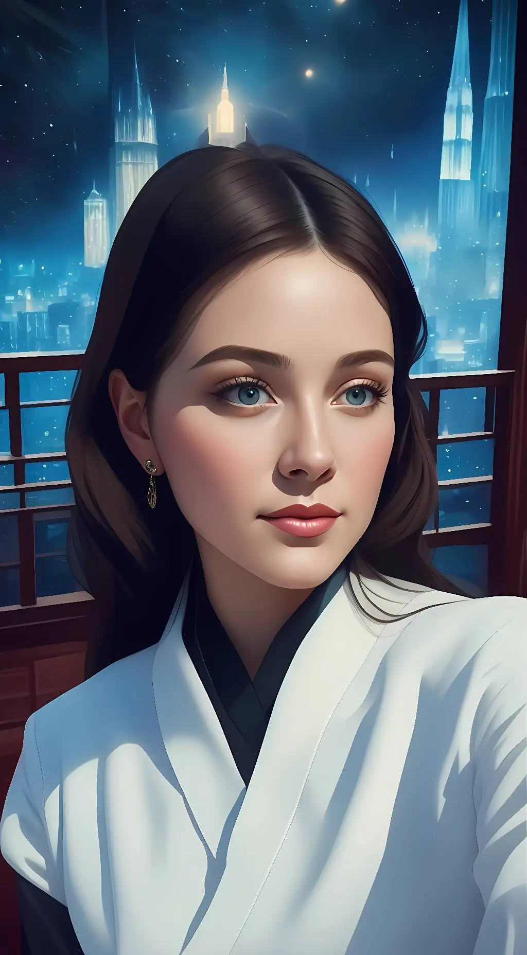 ai character: Alexis Martin background