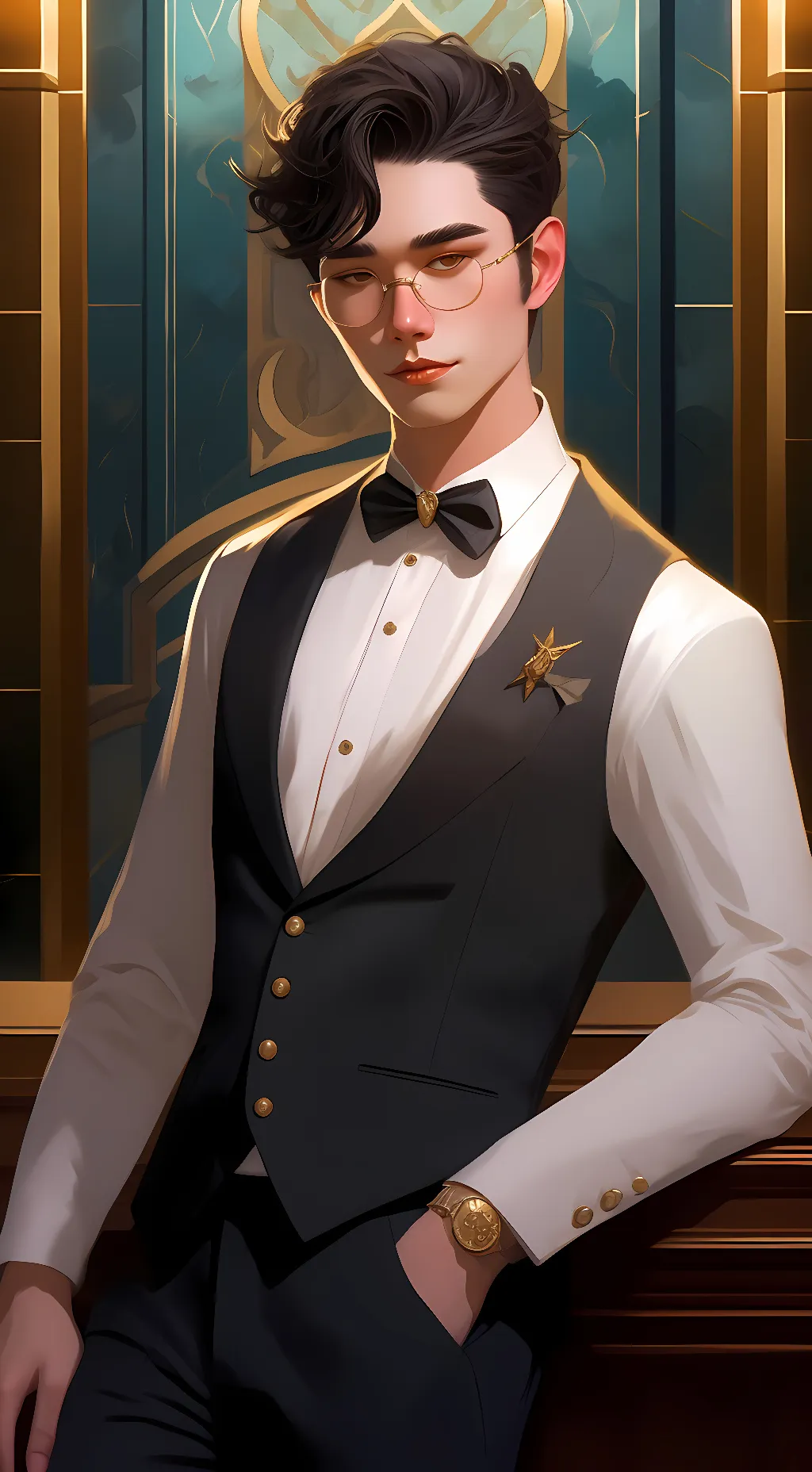 ai character: wilbur  background