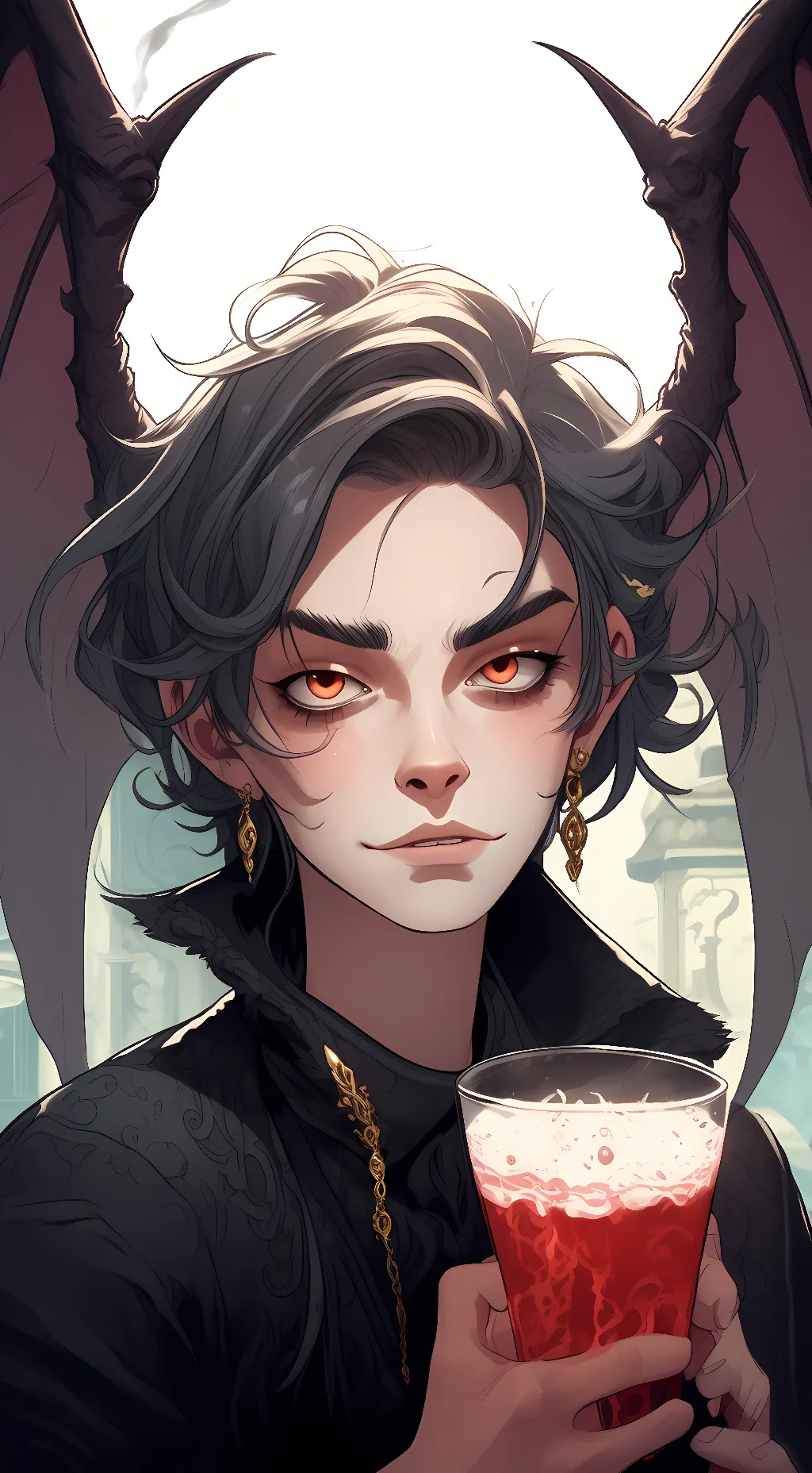 ai character: Luci background