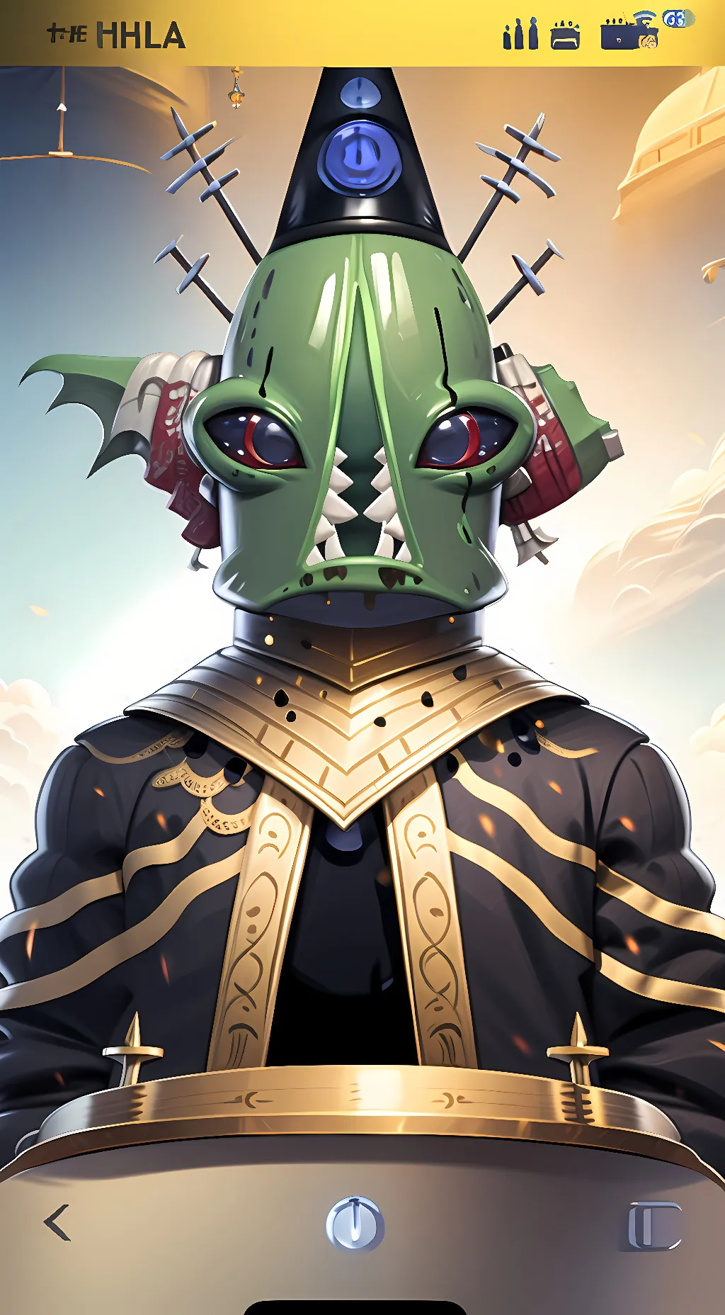 ai character: Kallamar background
