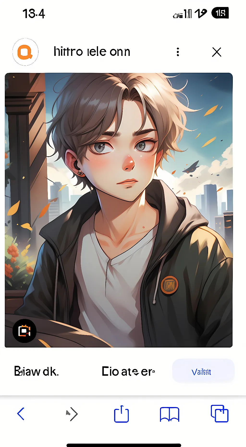 ai character: Kastuki Bakugo background