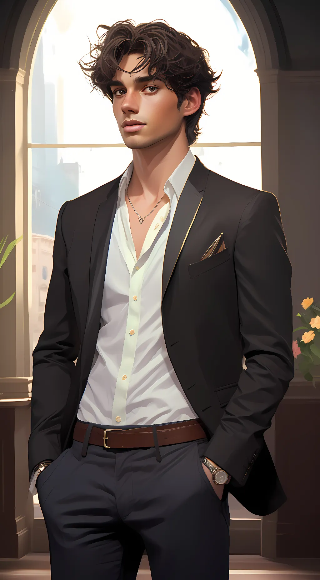 ai character: Jacob rott background