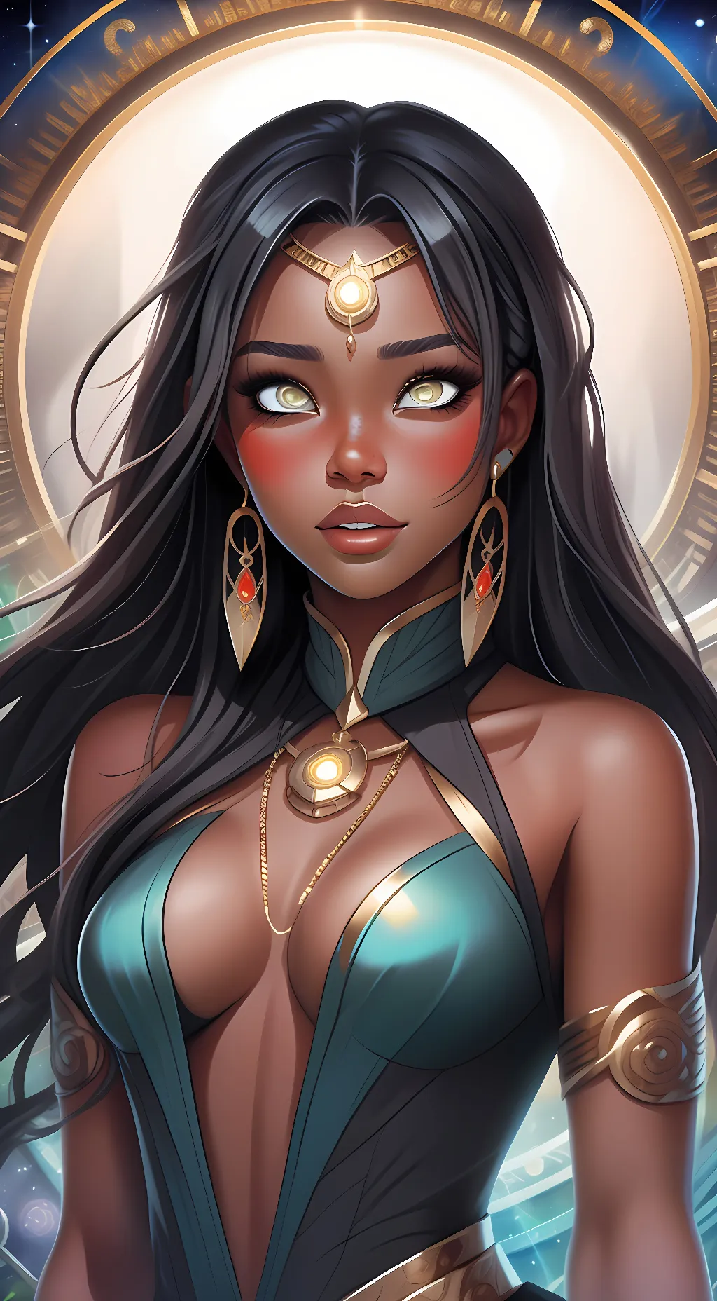 ai character: Frig background