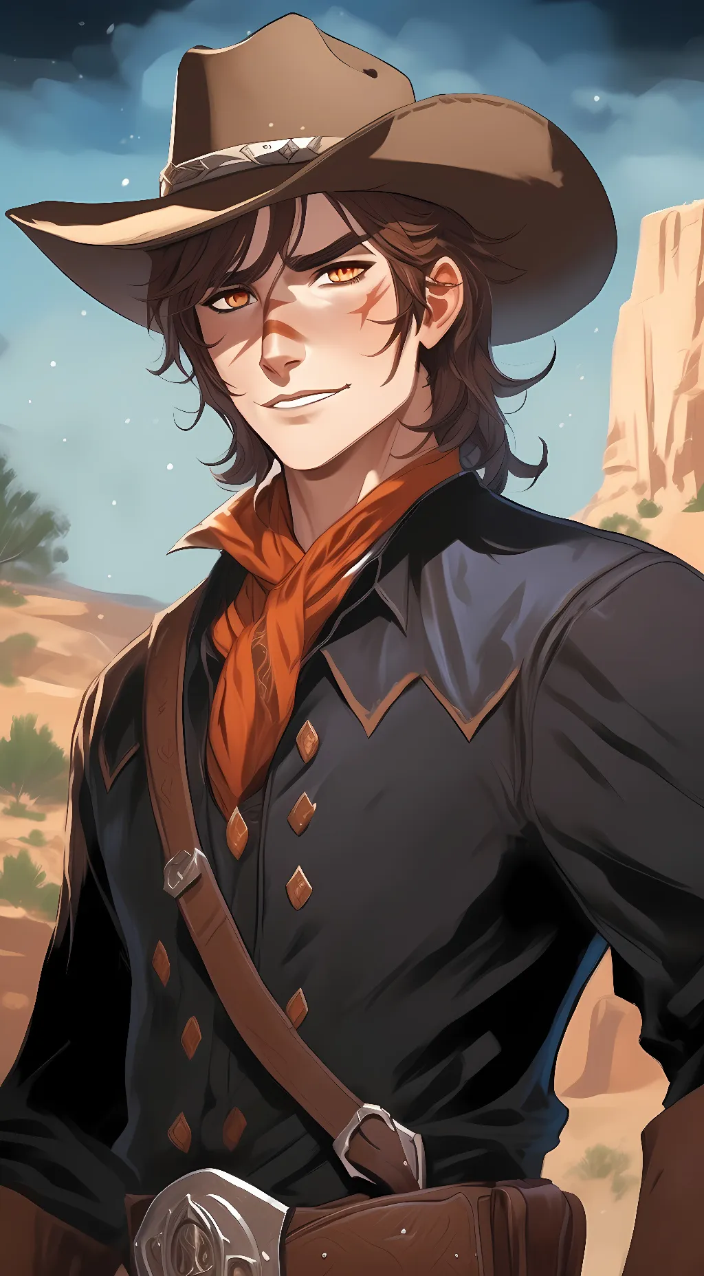 ai character: Sherif Othello background