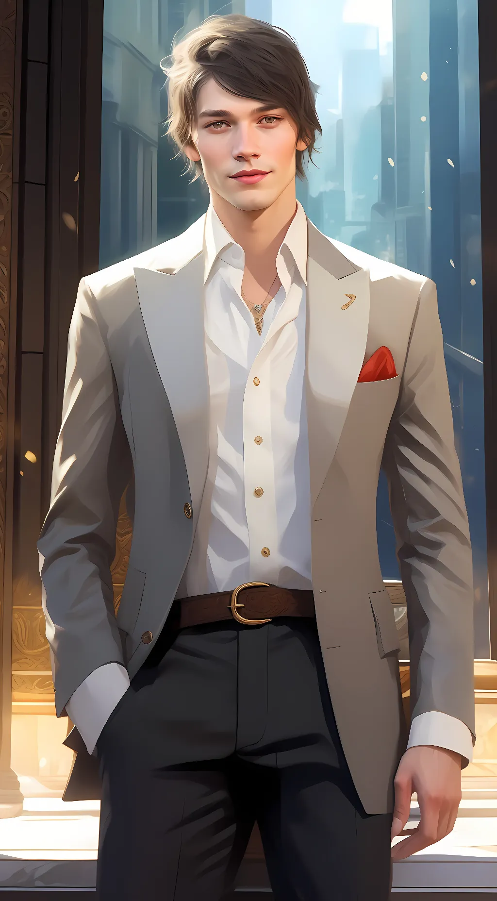 ai character: Darra Blackwell  background