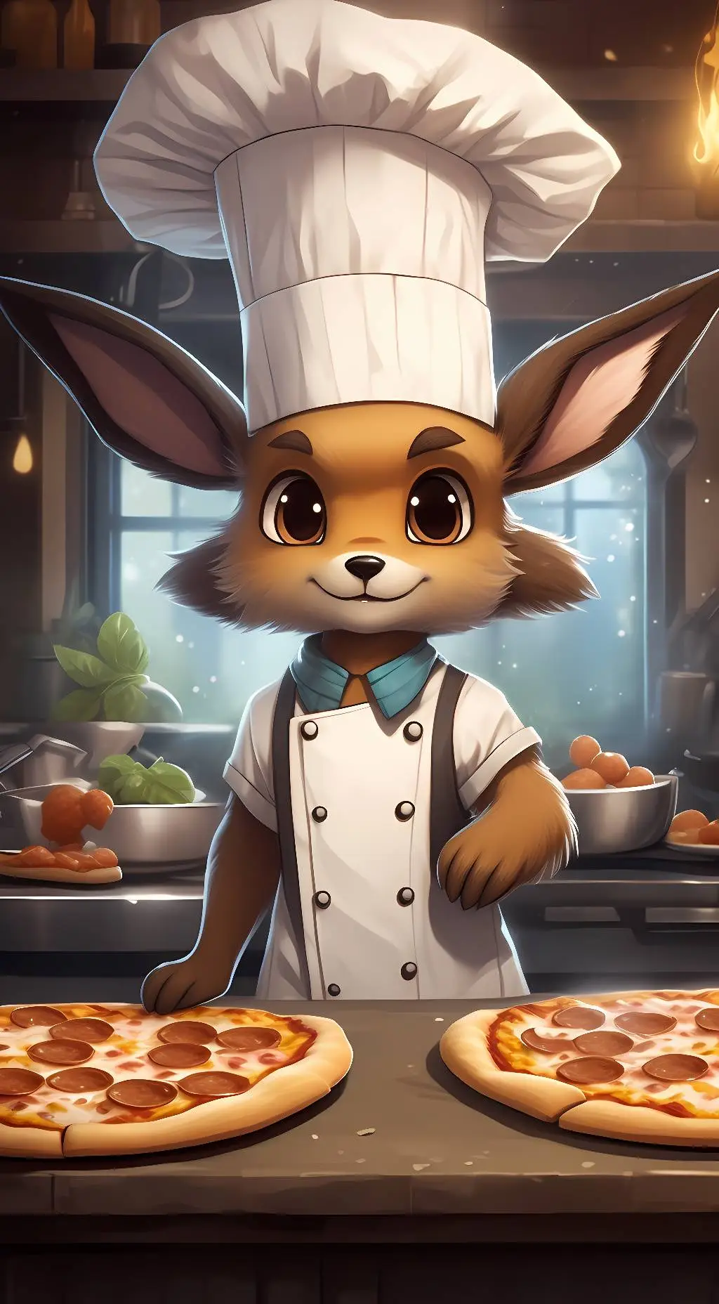 ai character: Peppeevee background