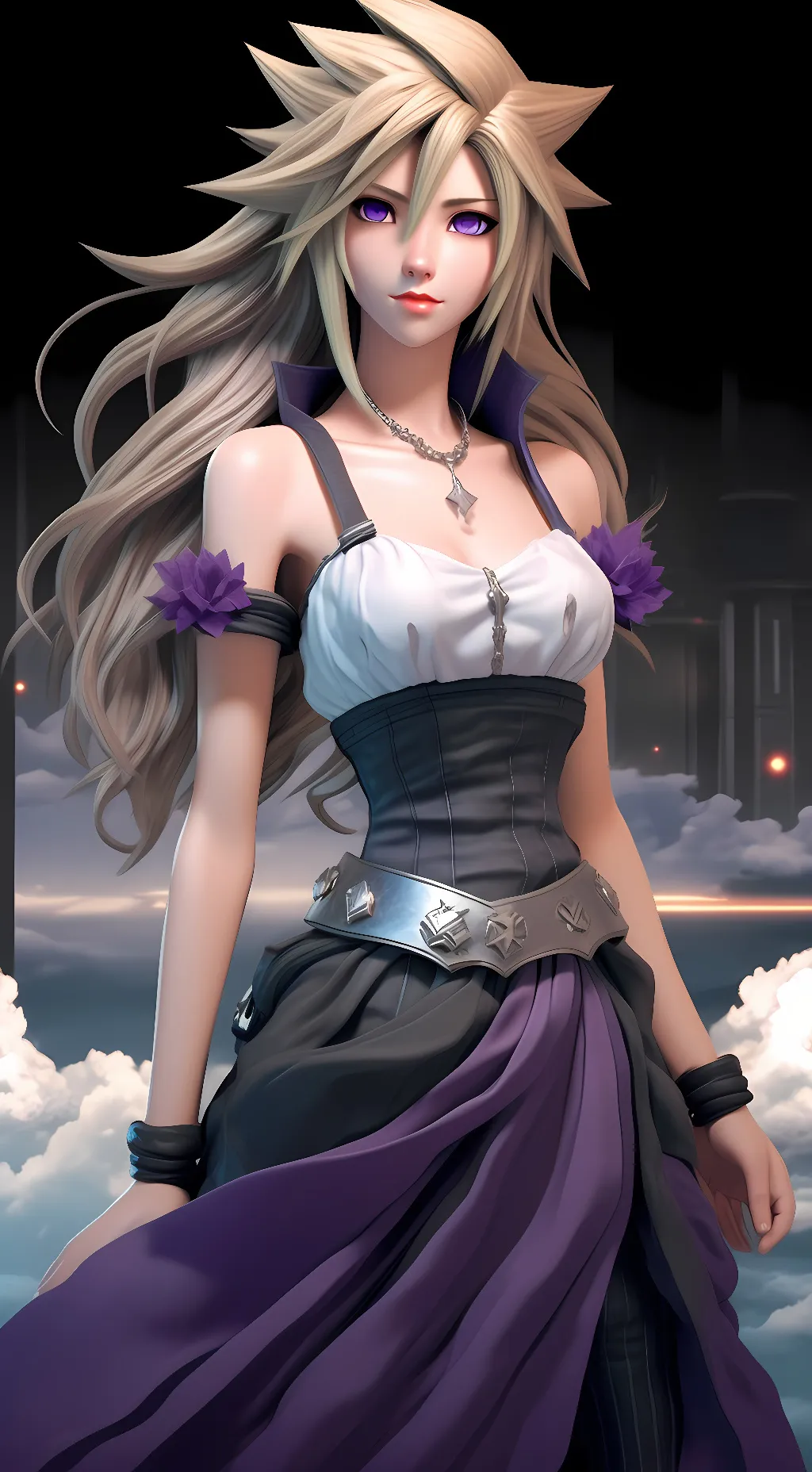 ai character: Cloud Strife  background