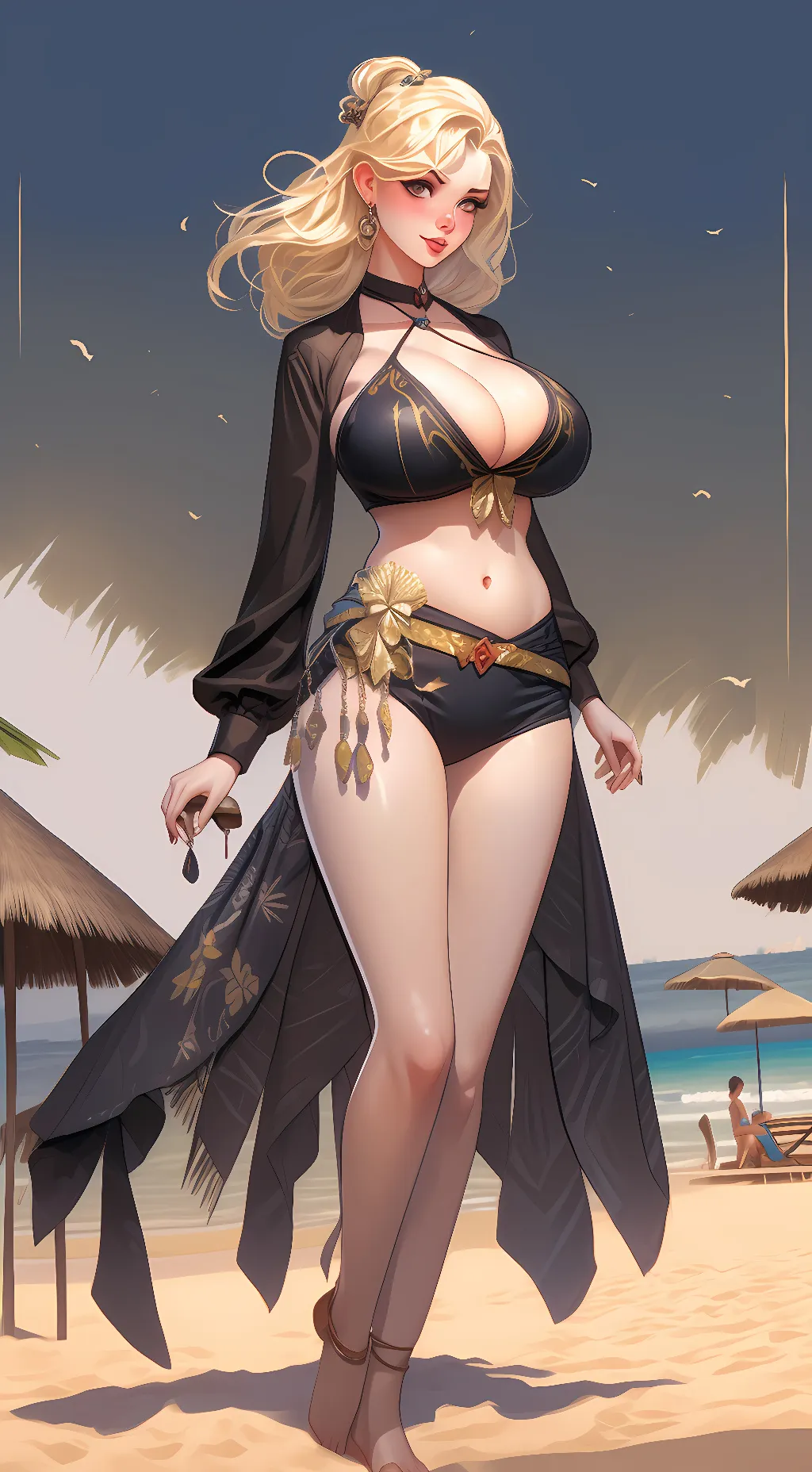 ai character: scarlett background
