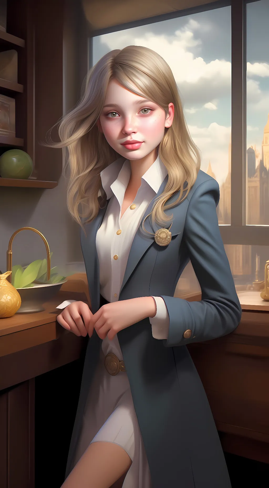 ai character: Emma butkowski  background