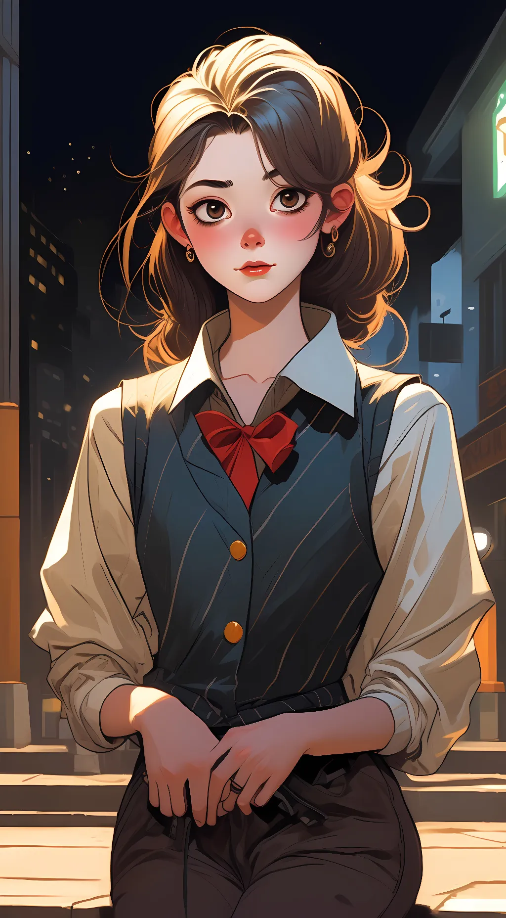 ai character: ellie (scat)  background