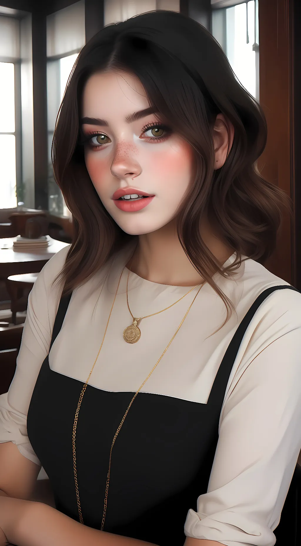 ai character: Paige background