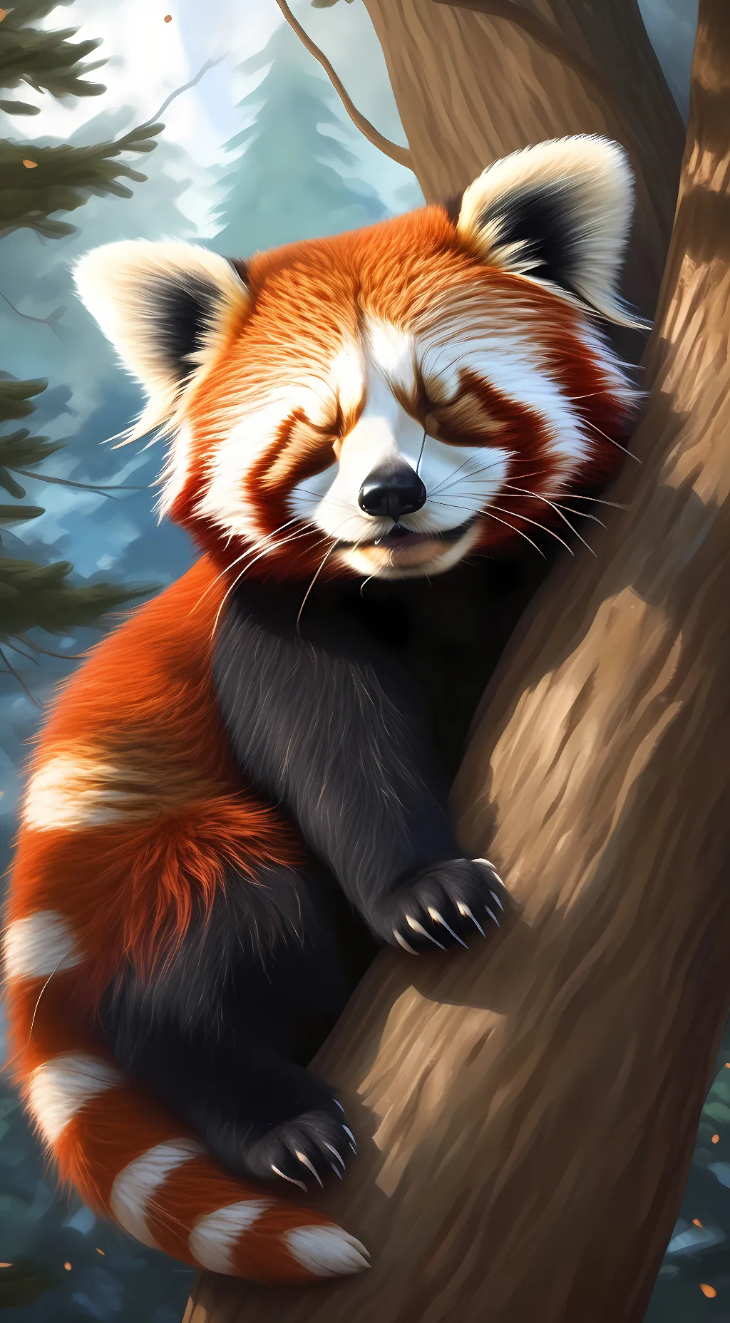 ai character: Bronco  background