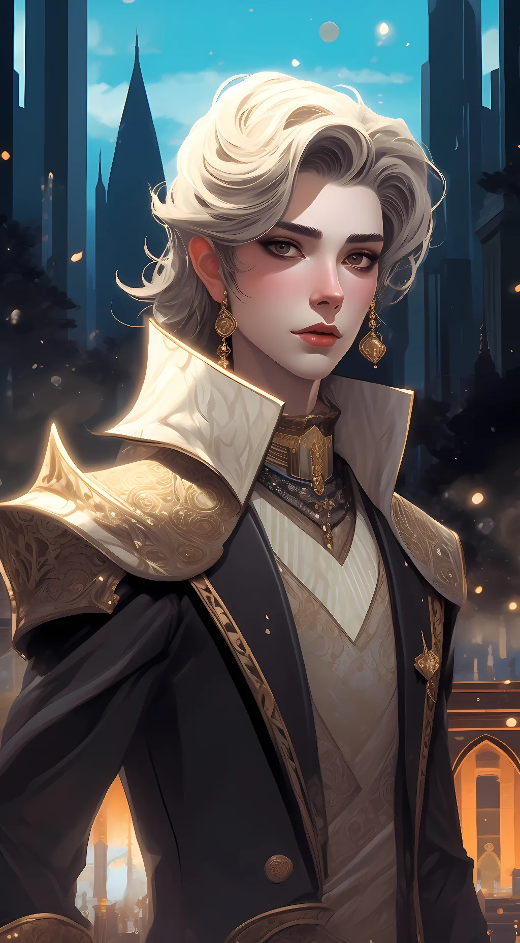ai character: Prince koda background