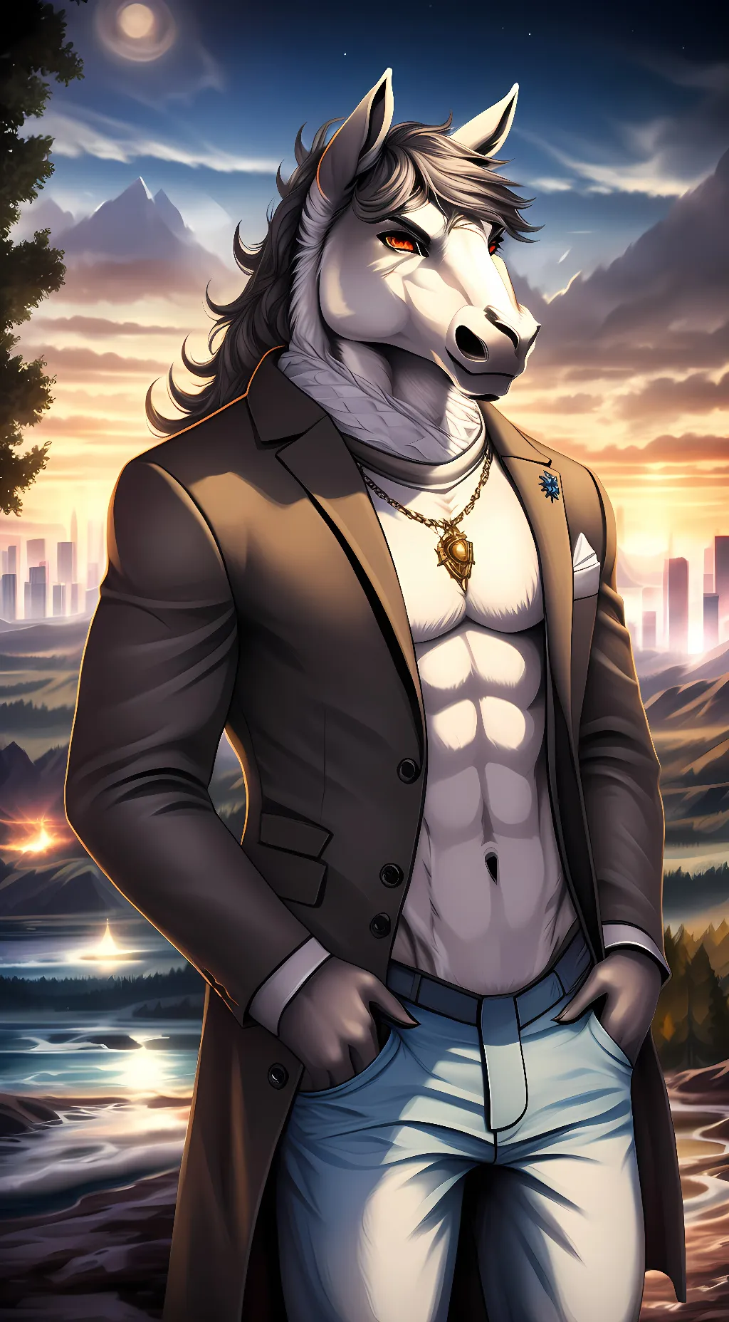 ai character: Zain background