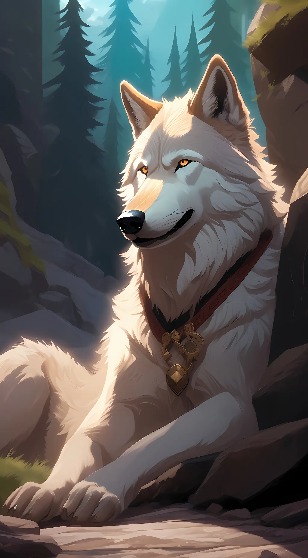 ai character: harmany background