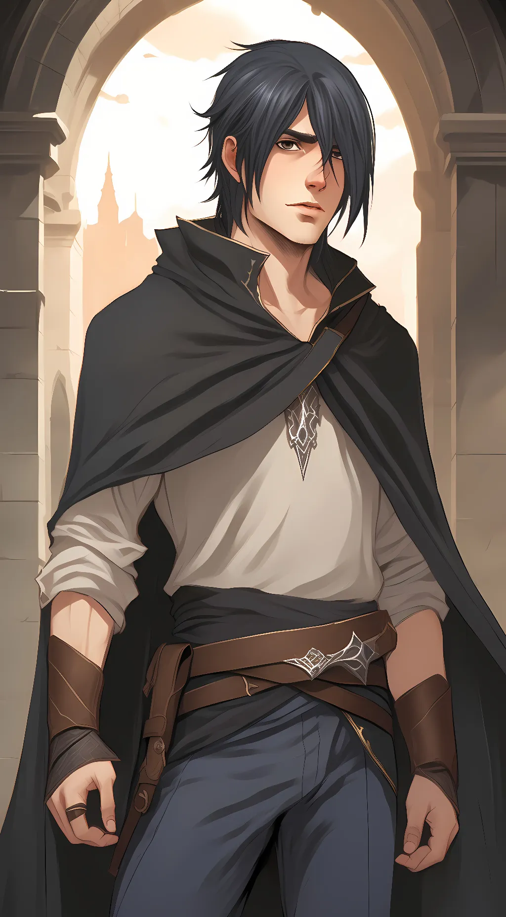 ai character: Sasuke (Adult) background